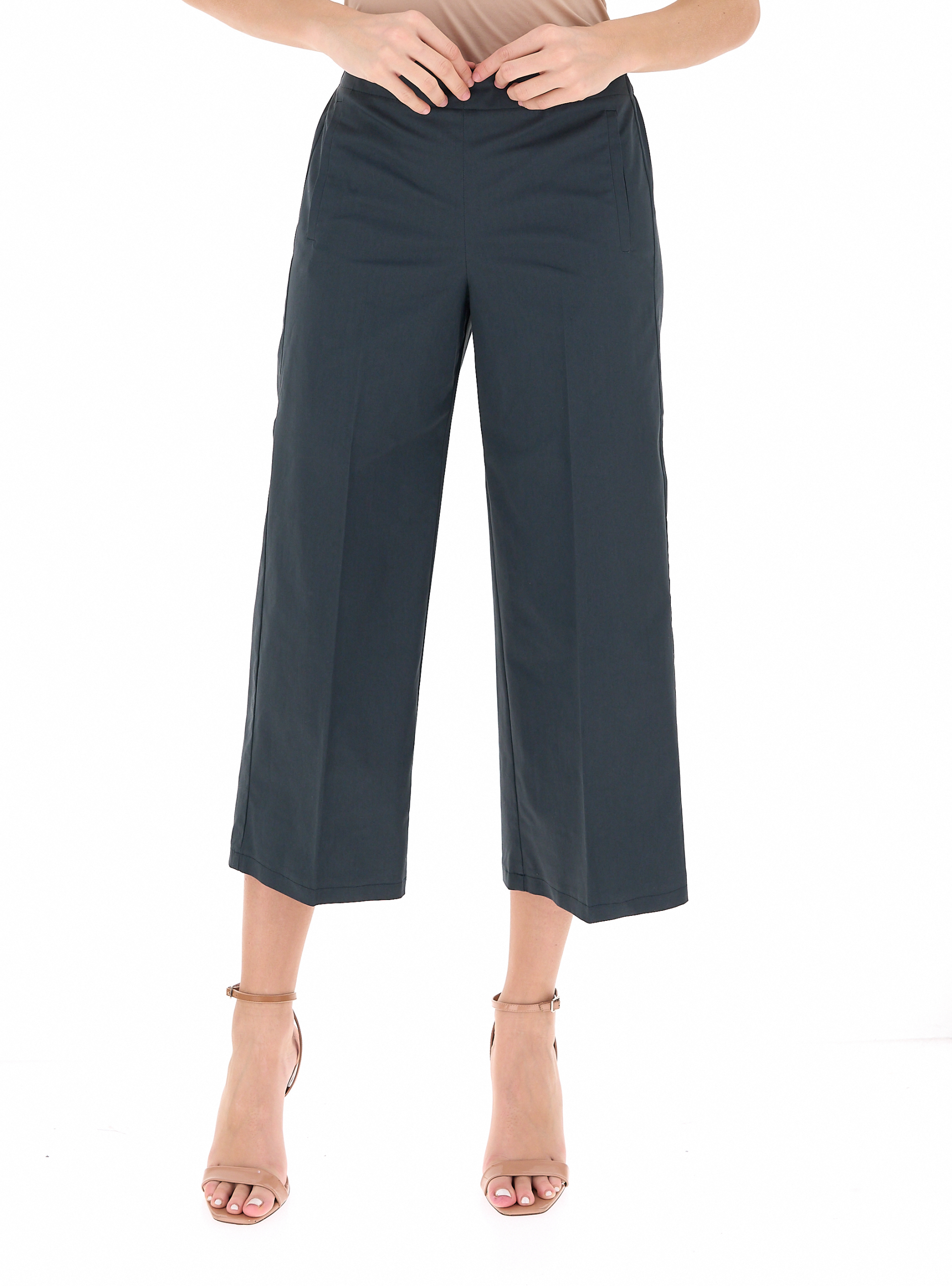 Pantalone in cotone ANTRACITE 48