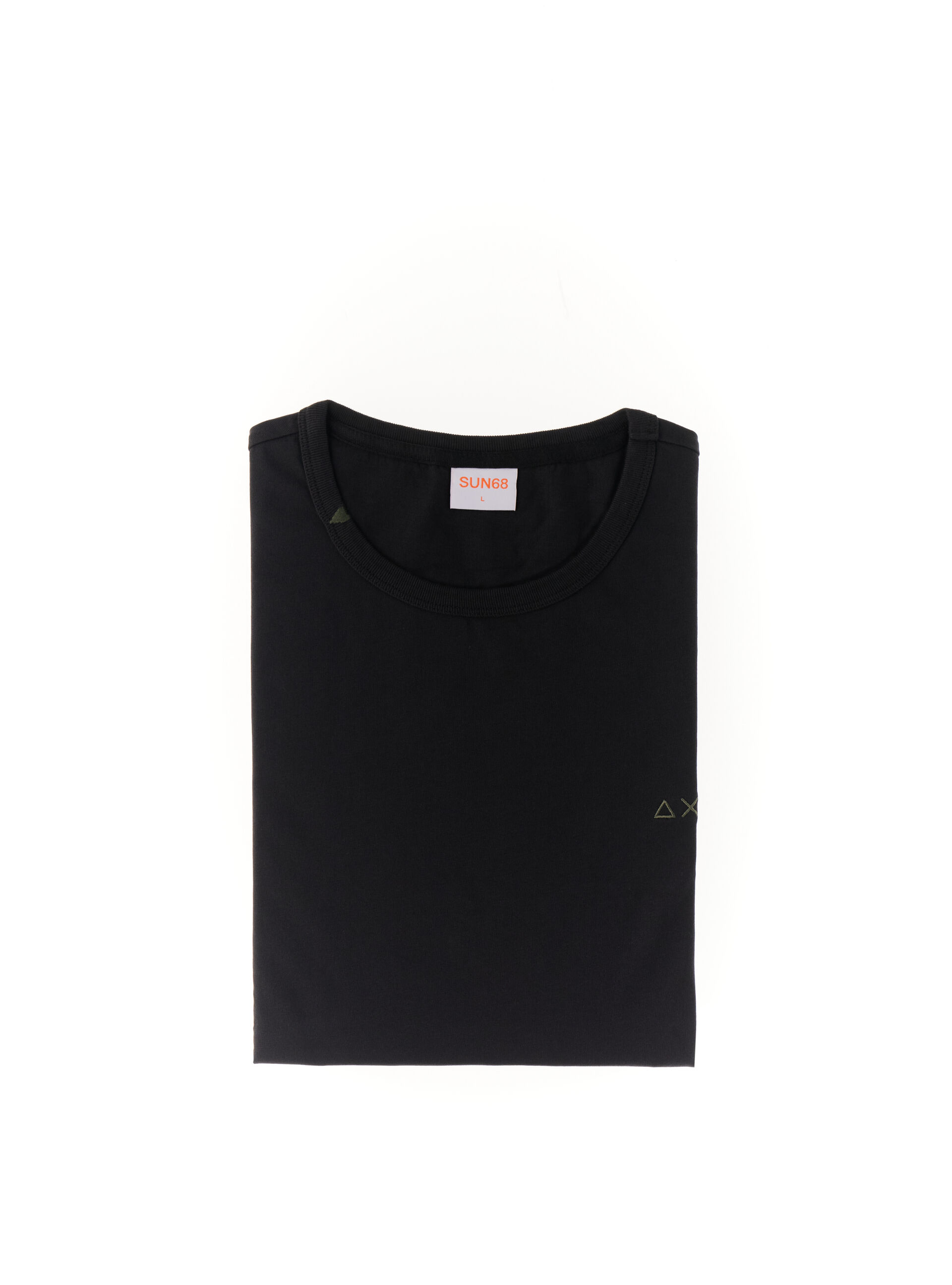 SUN68 T-shirt maniche lunghe NERO