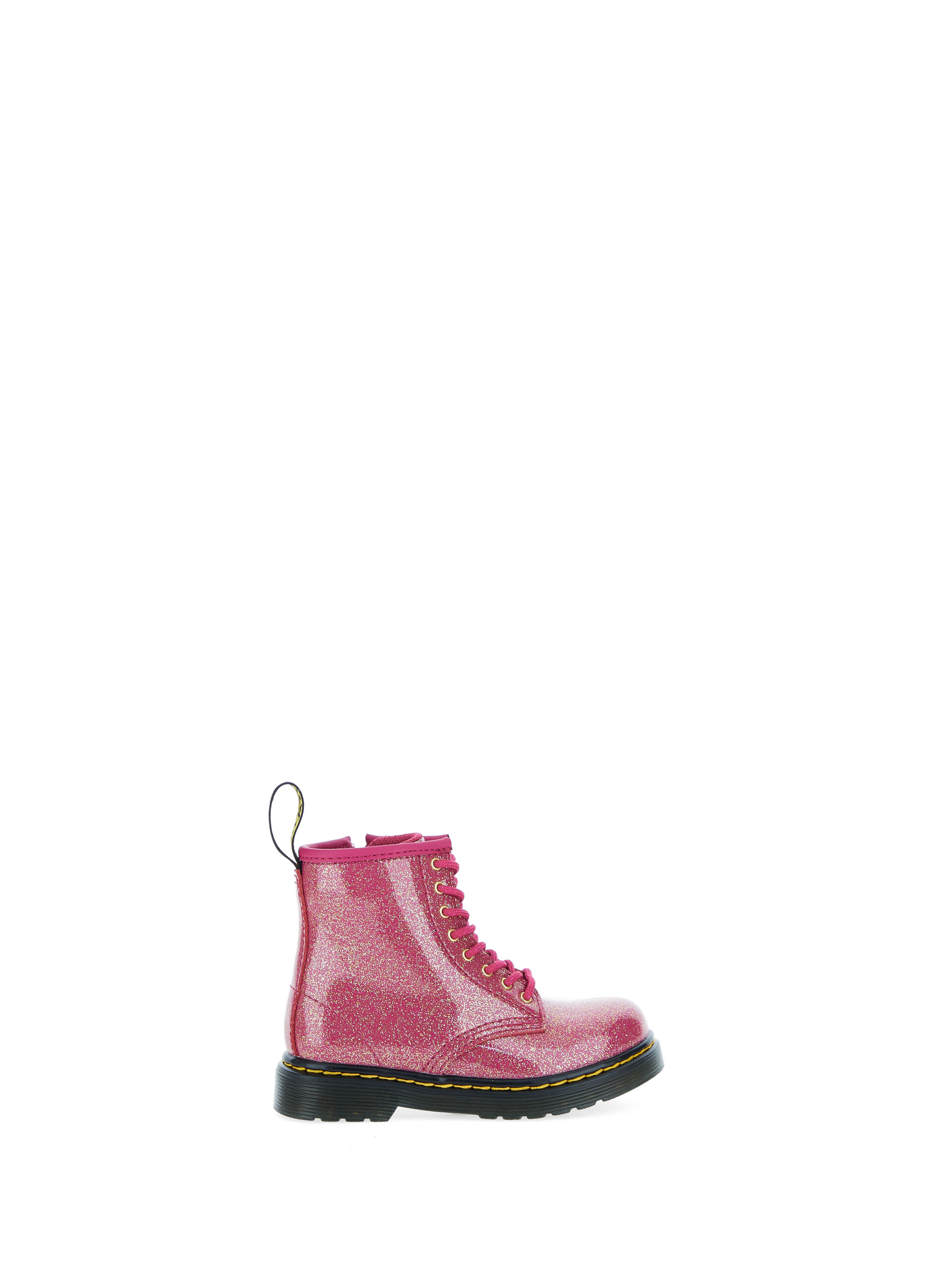 Anfibi in pelle FUCSIA 26