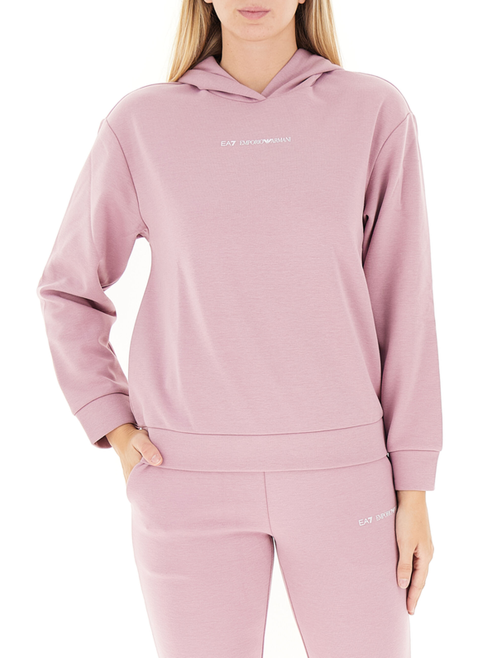 Felpa con cappuccio ROSA L