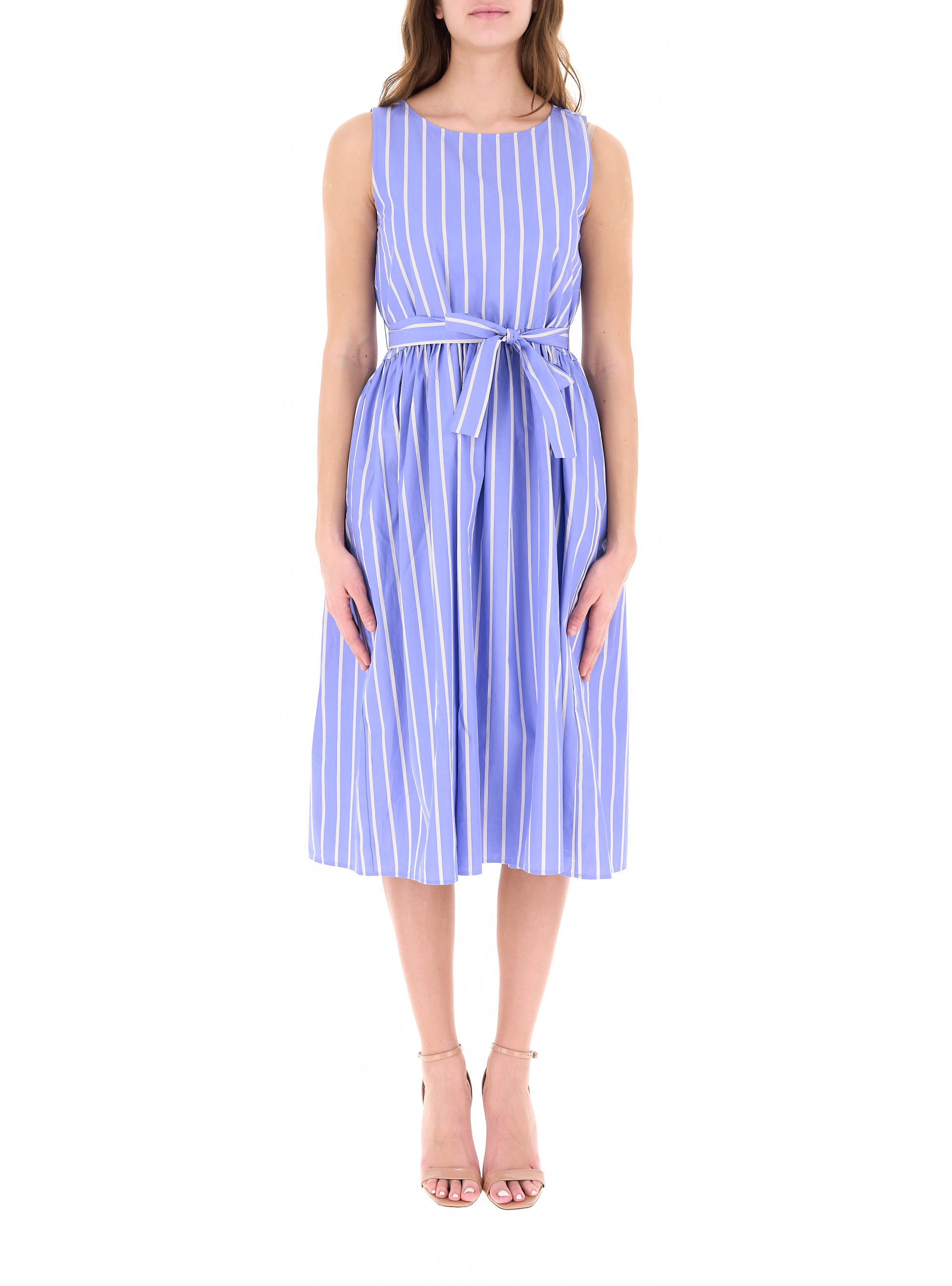Abito smanicato in cotone BLUETTE