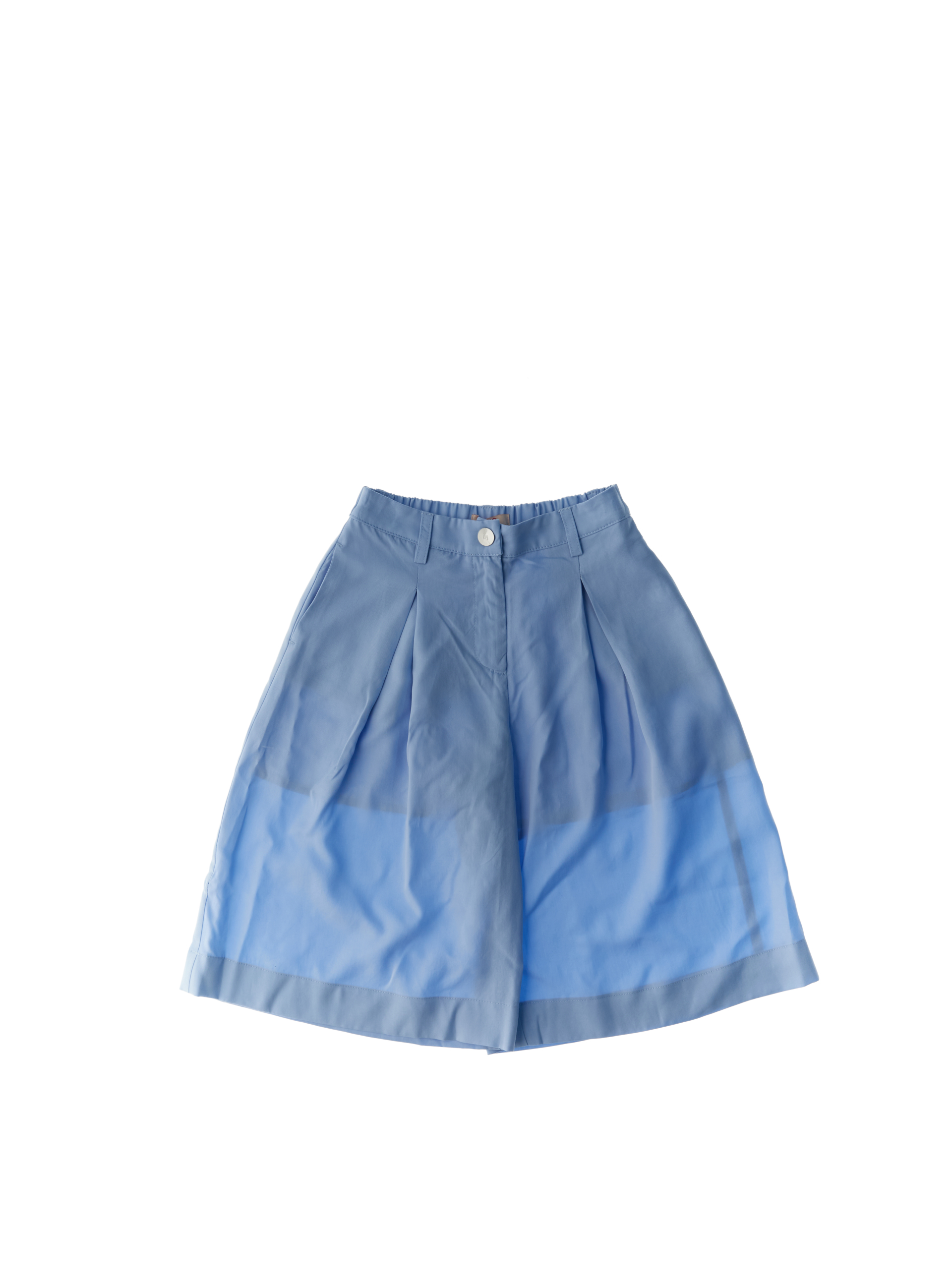 Bermuda con pinces JUNIOR AZZURRO