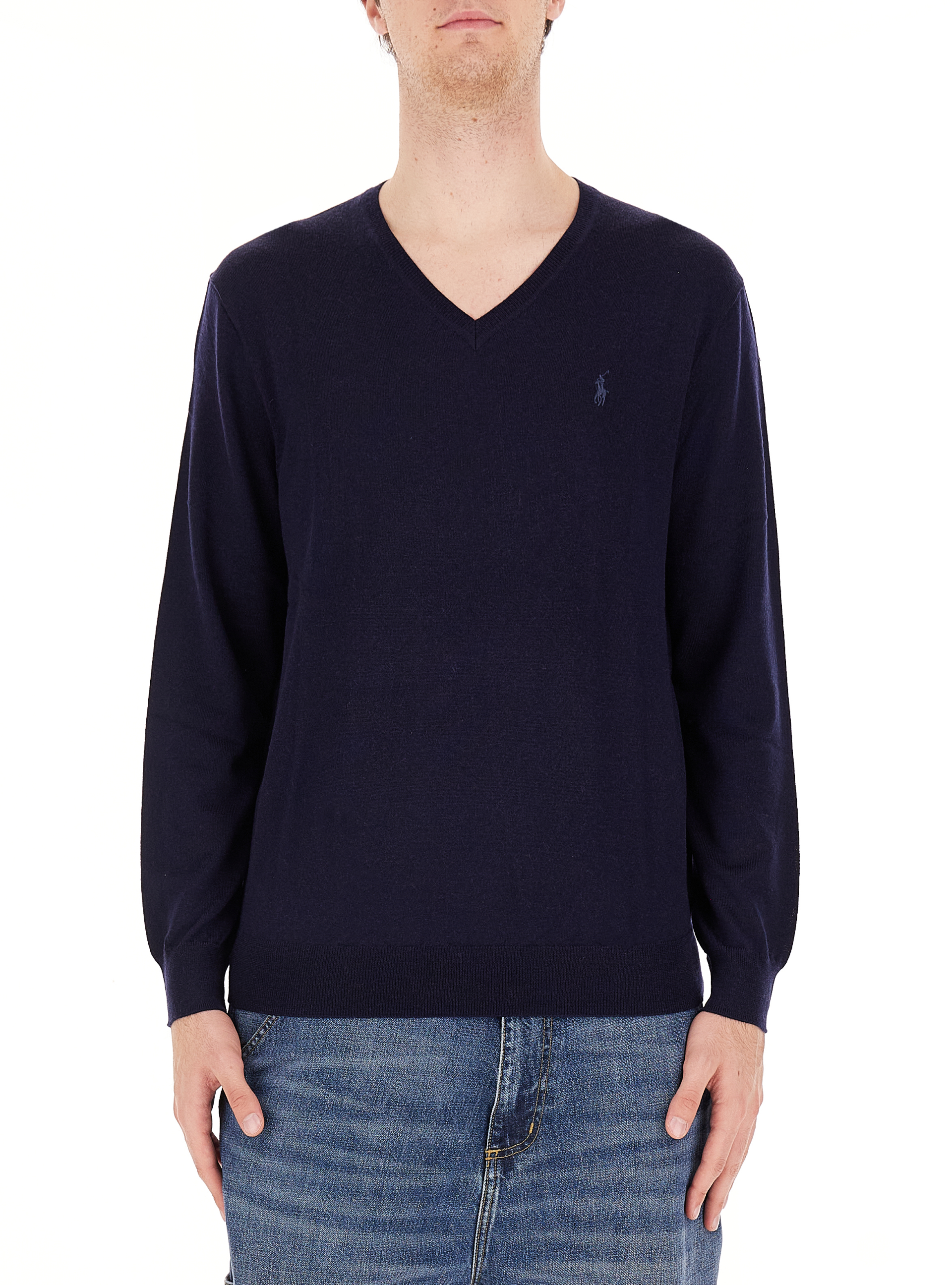Maglione in lana POLO BLU NOTTE XXL
