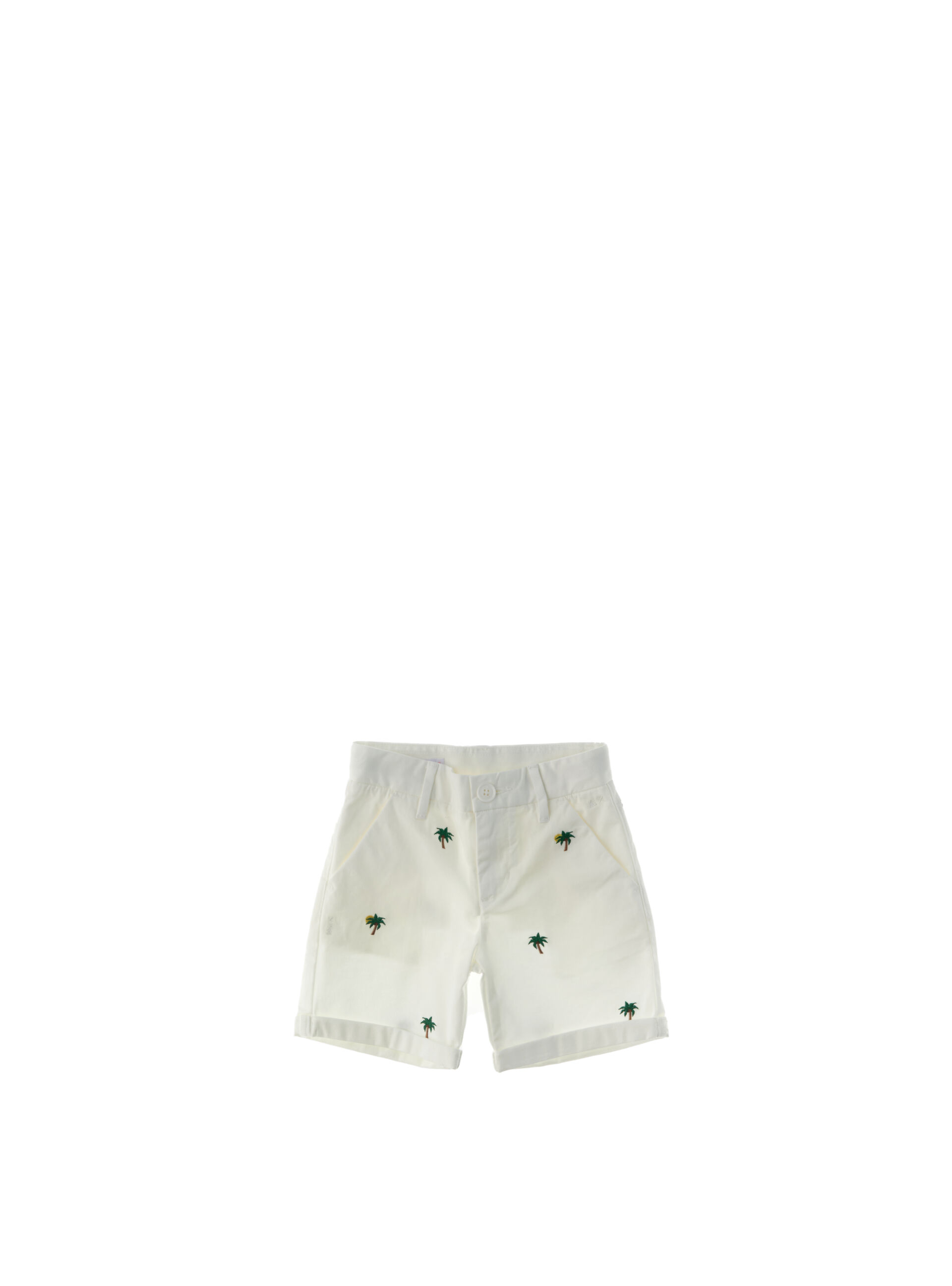 SUN68 Bermuda in cotone PANNA 12A