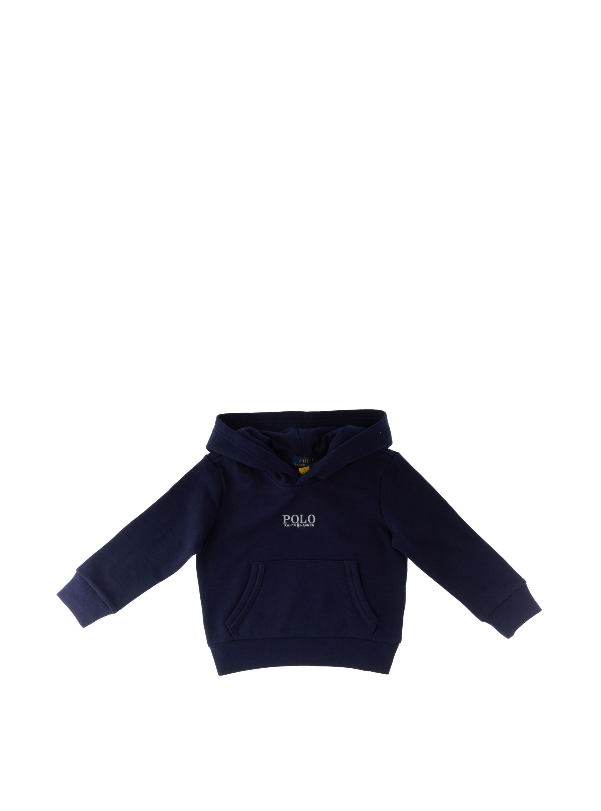 Felpa con cappuccio POLO BOYS BLU NOTTE 3
