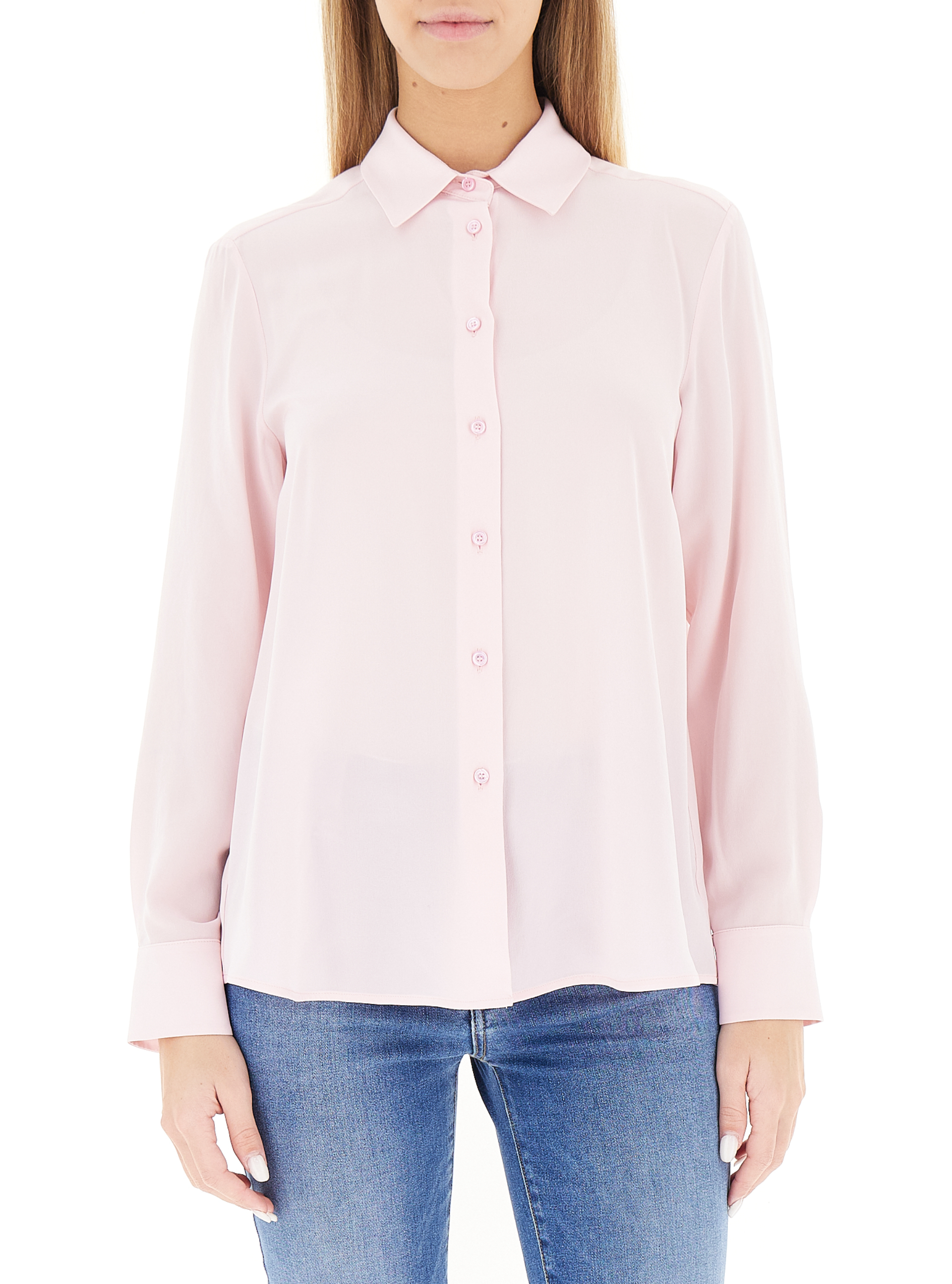 Camicia in seta ROSA