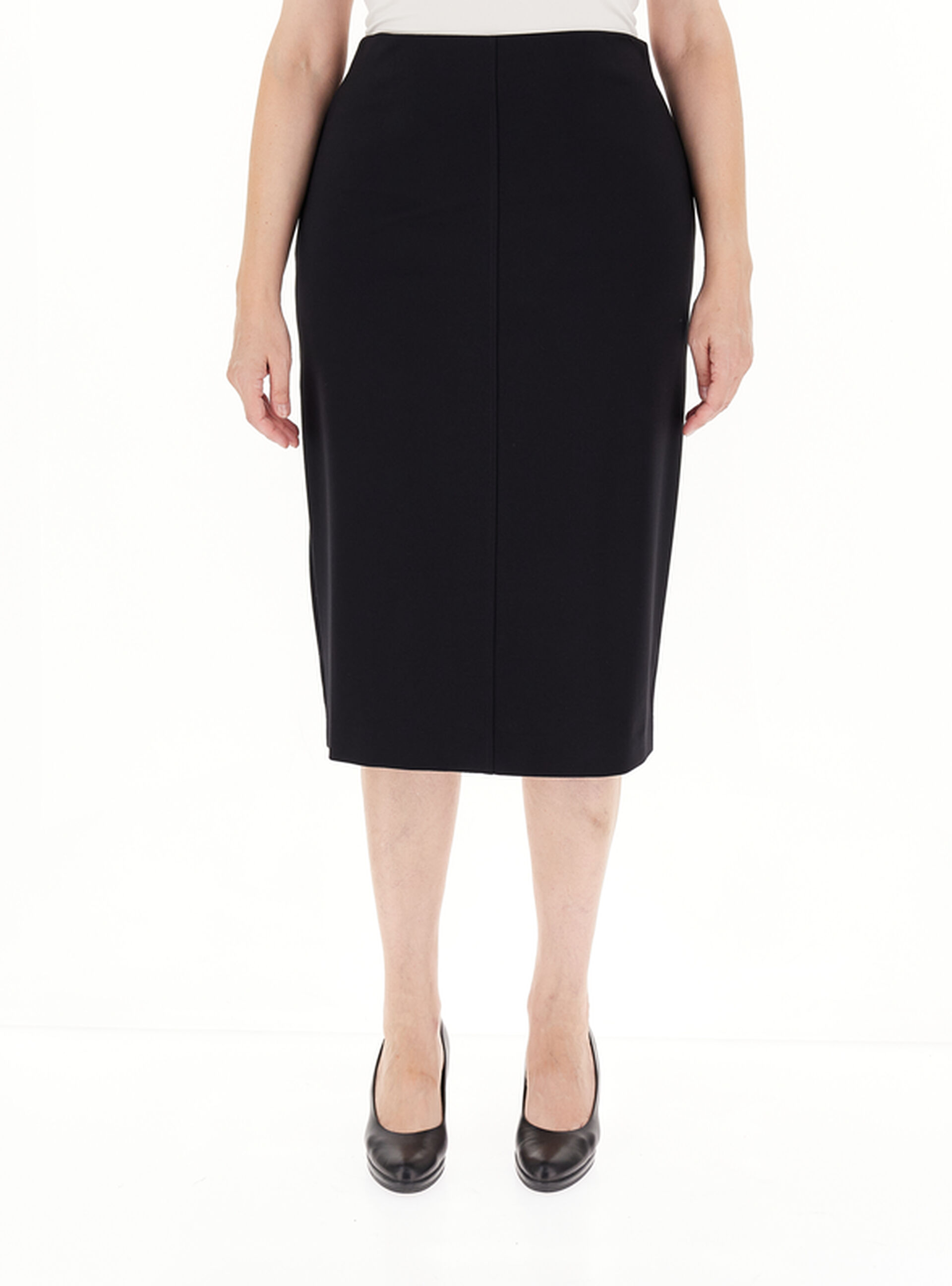 ELENA MIRO' Gonna midi NERO 52