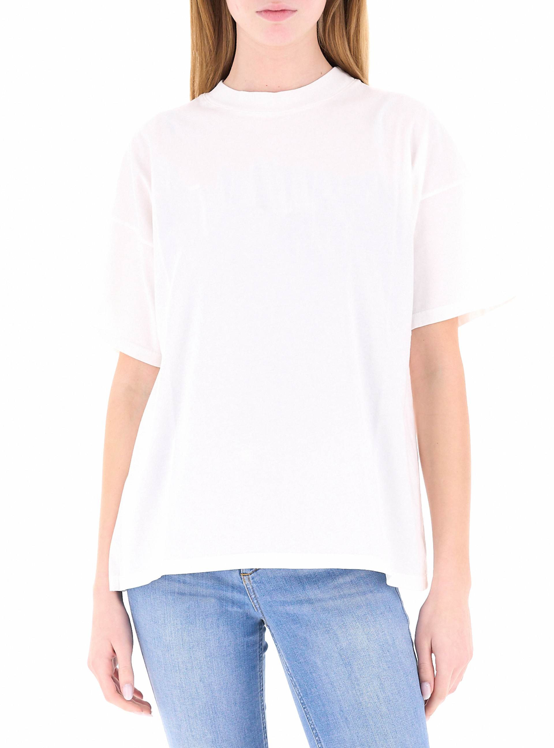 VICOLO T-shirt in cotone PANNA
