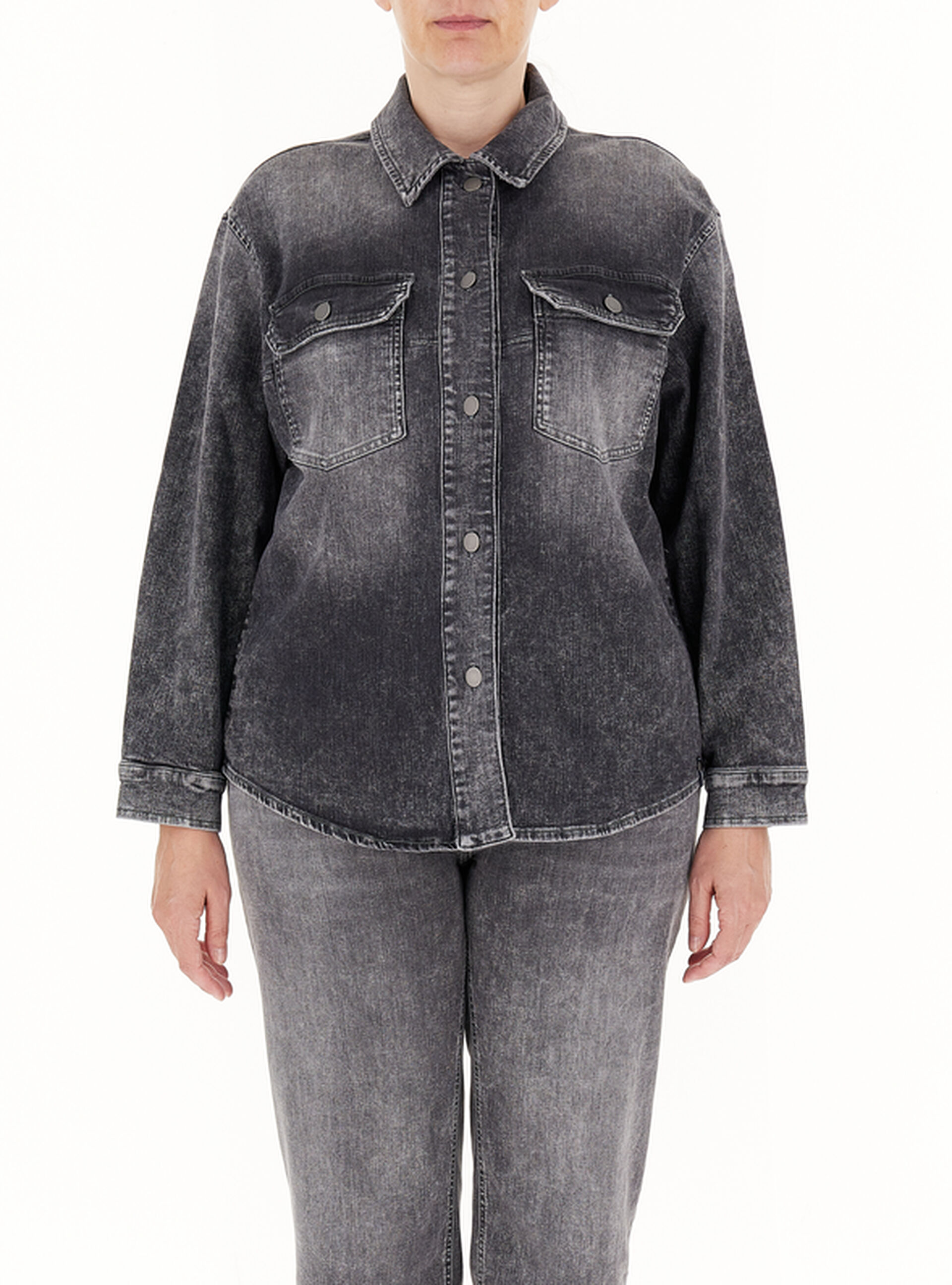 Giacca overshirt GRIGIO