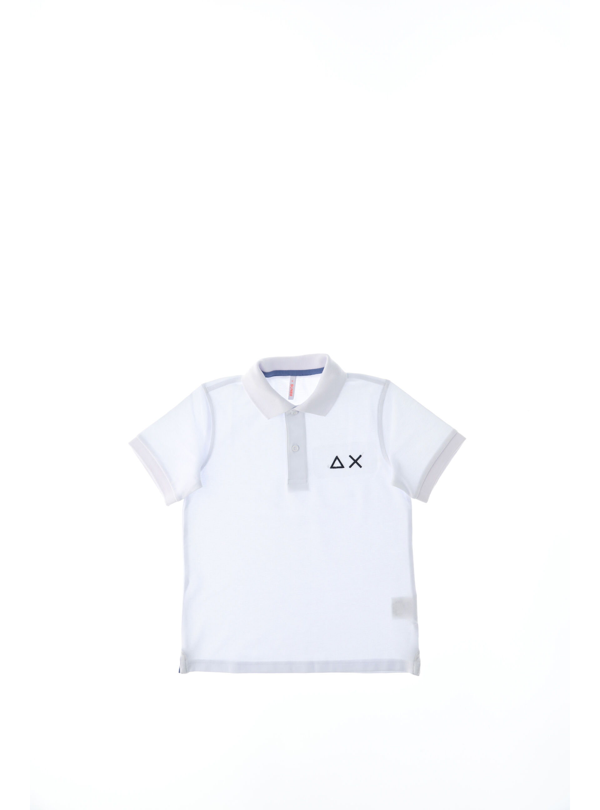 SUN68 Polo in cotone BIANCO 6A