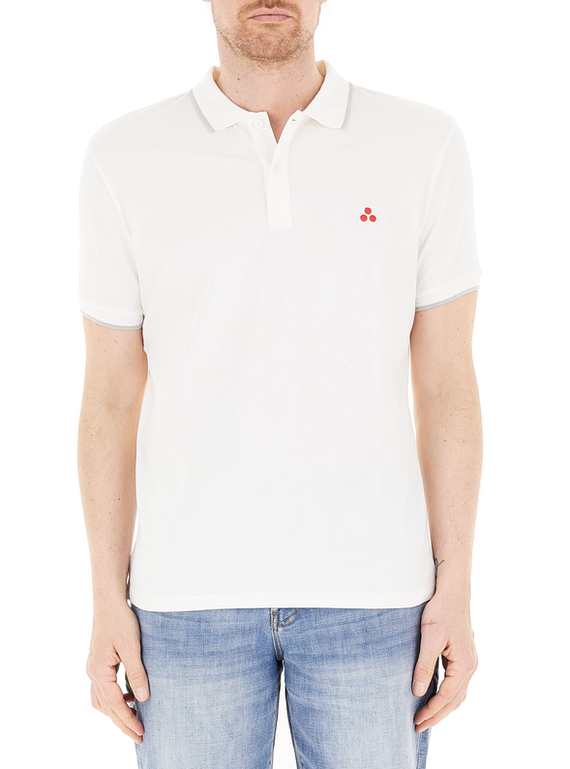 PEUTEREY Polo in cotone PANNA