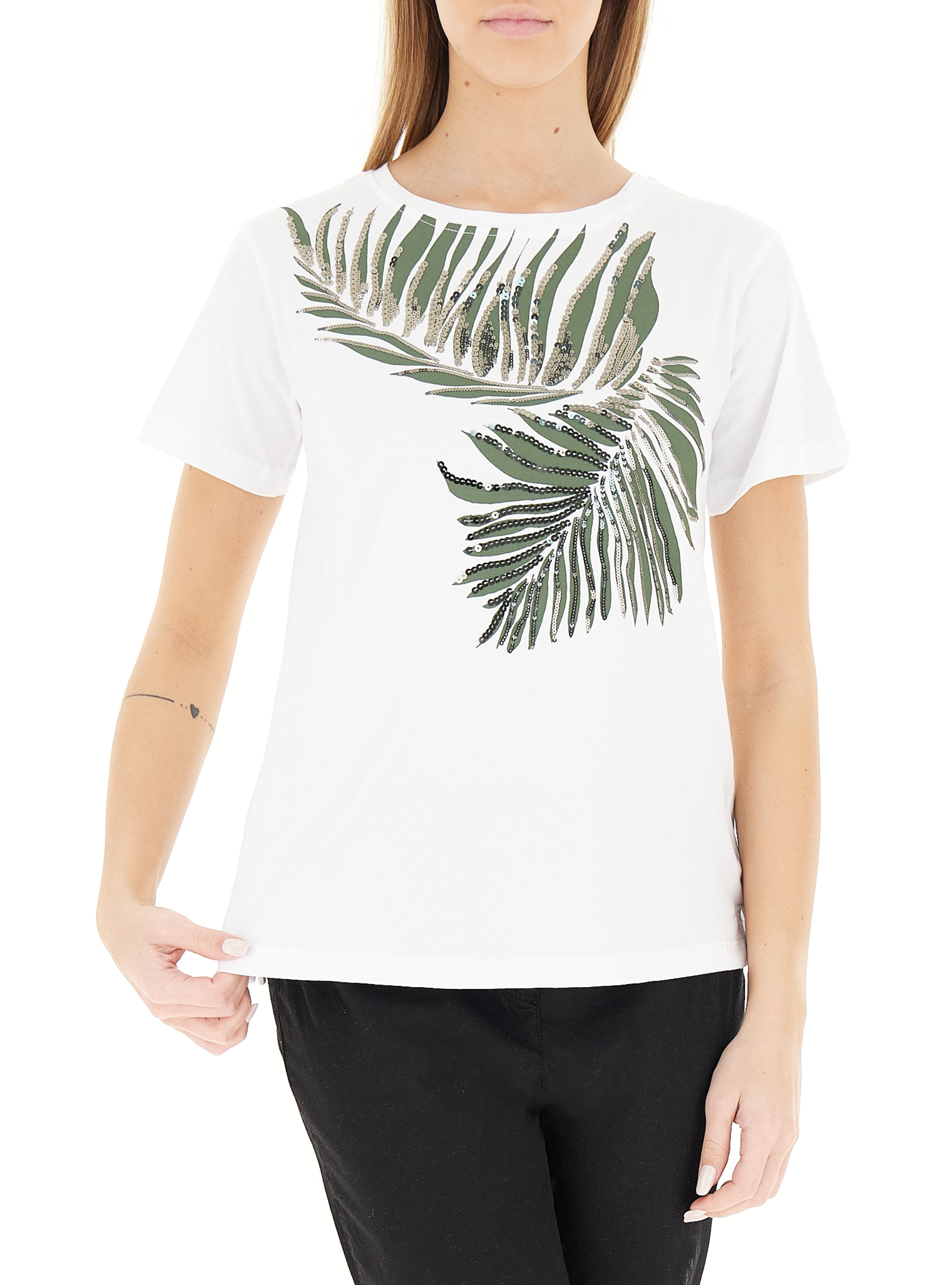 T-shirt girocollo PANNA L