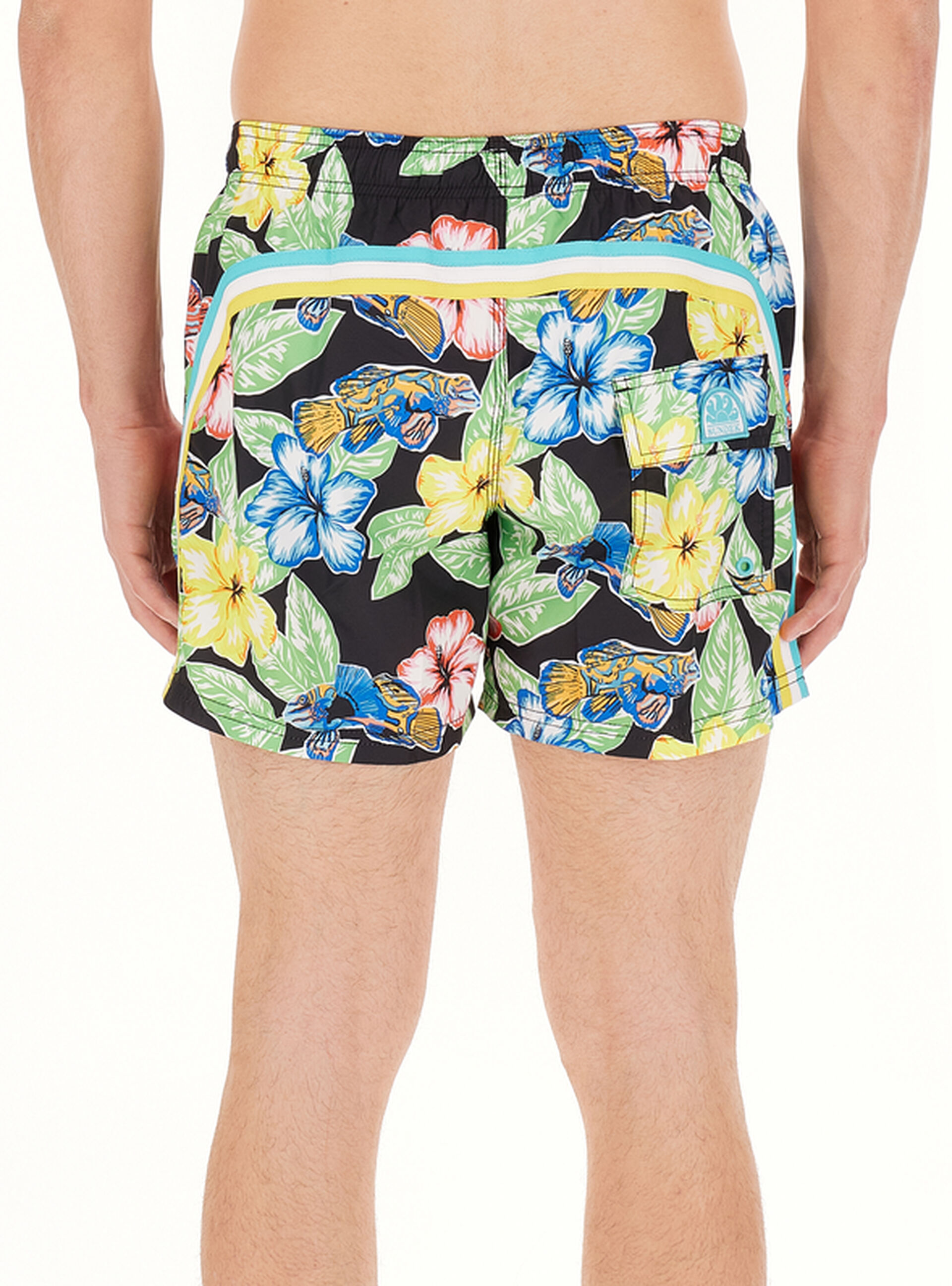 SUNDEK Shorts da bagno NERO