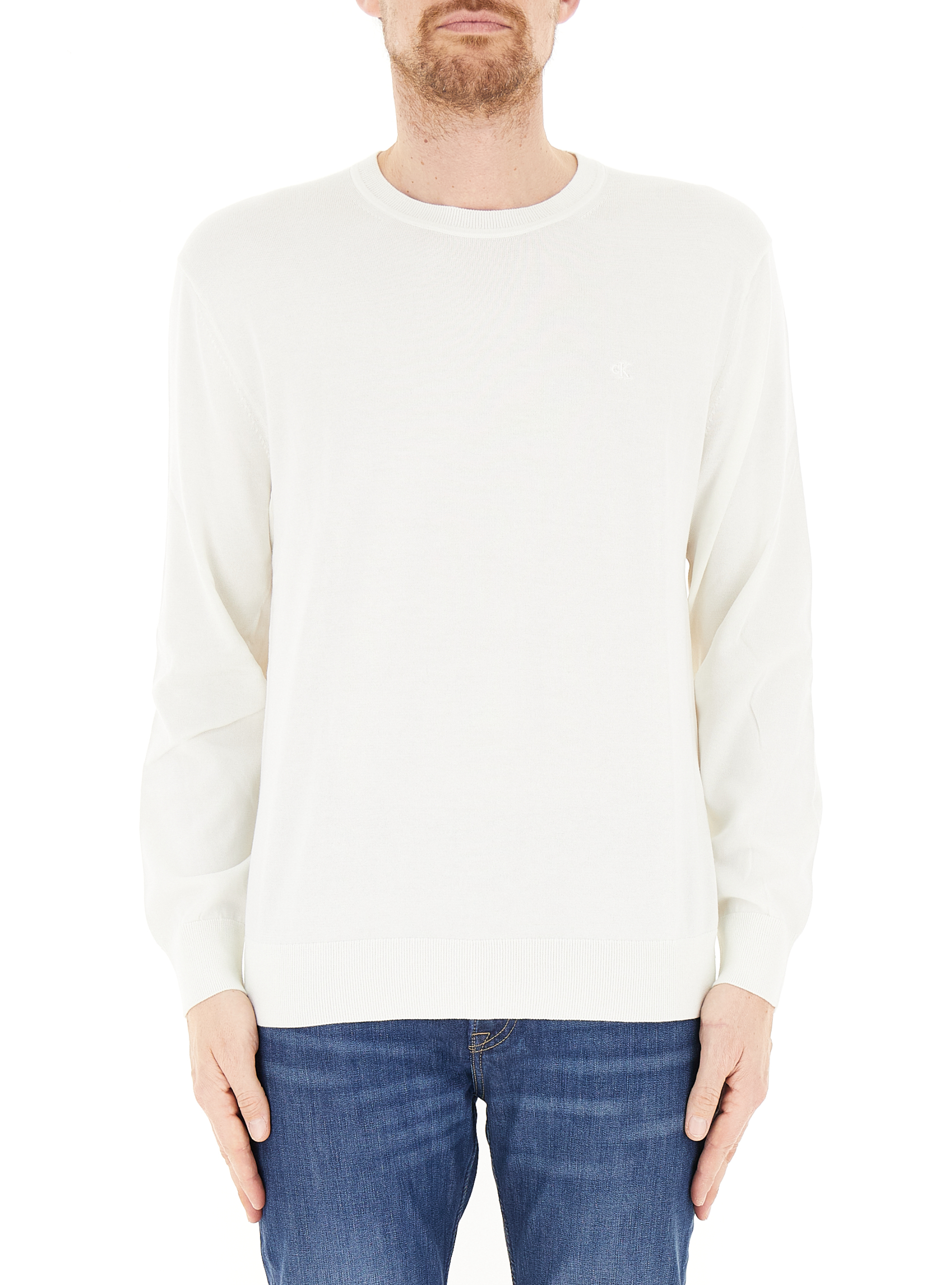 Maglione girocollo PANNA L