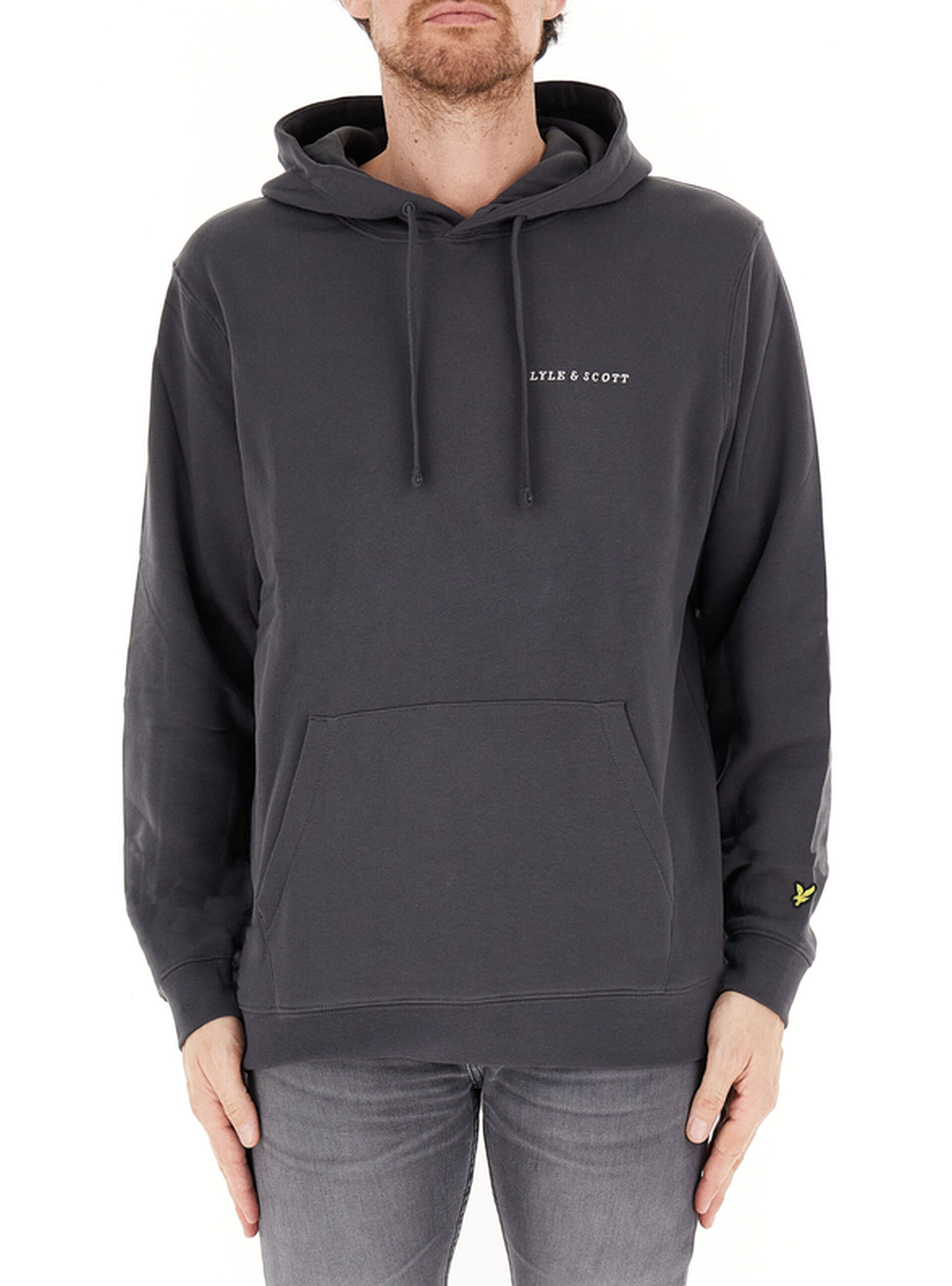 Felpa con cappuccio ANTRACITE XL