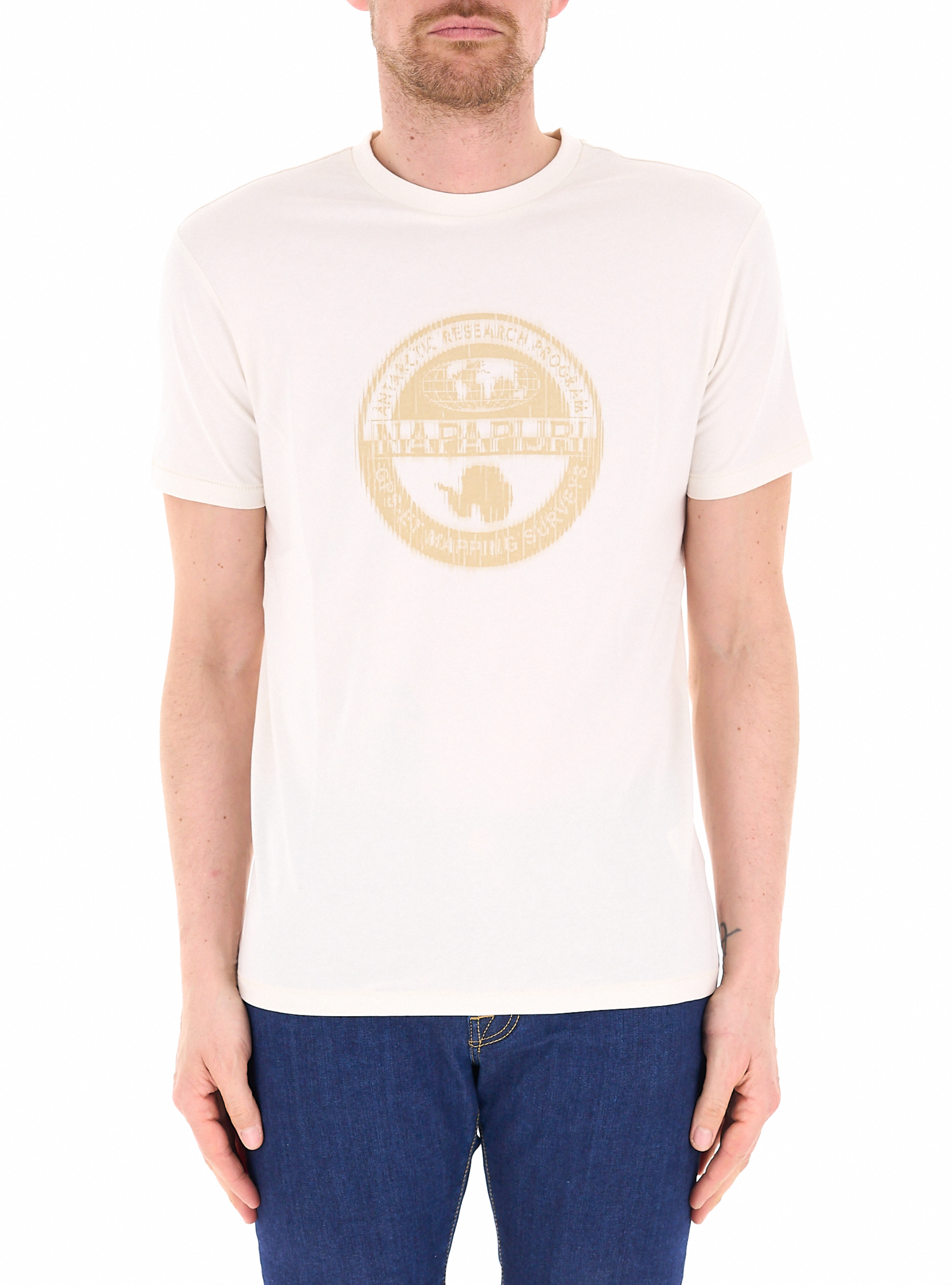Napapijri T-shirt in cotone BIANCO