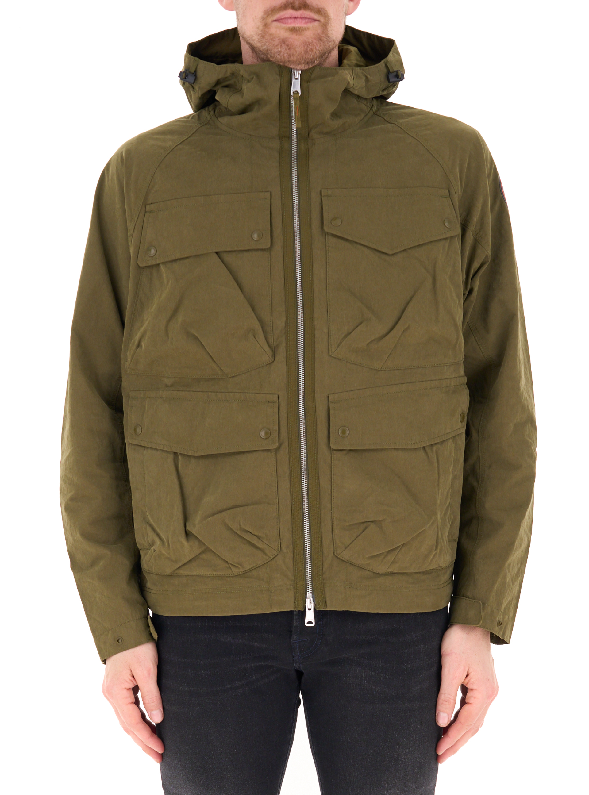 Giubbino con tasche VERDE MILITARE XL