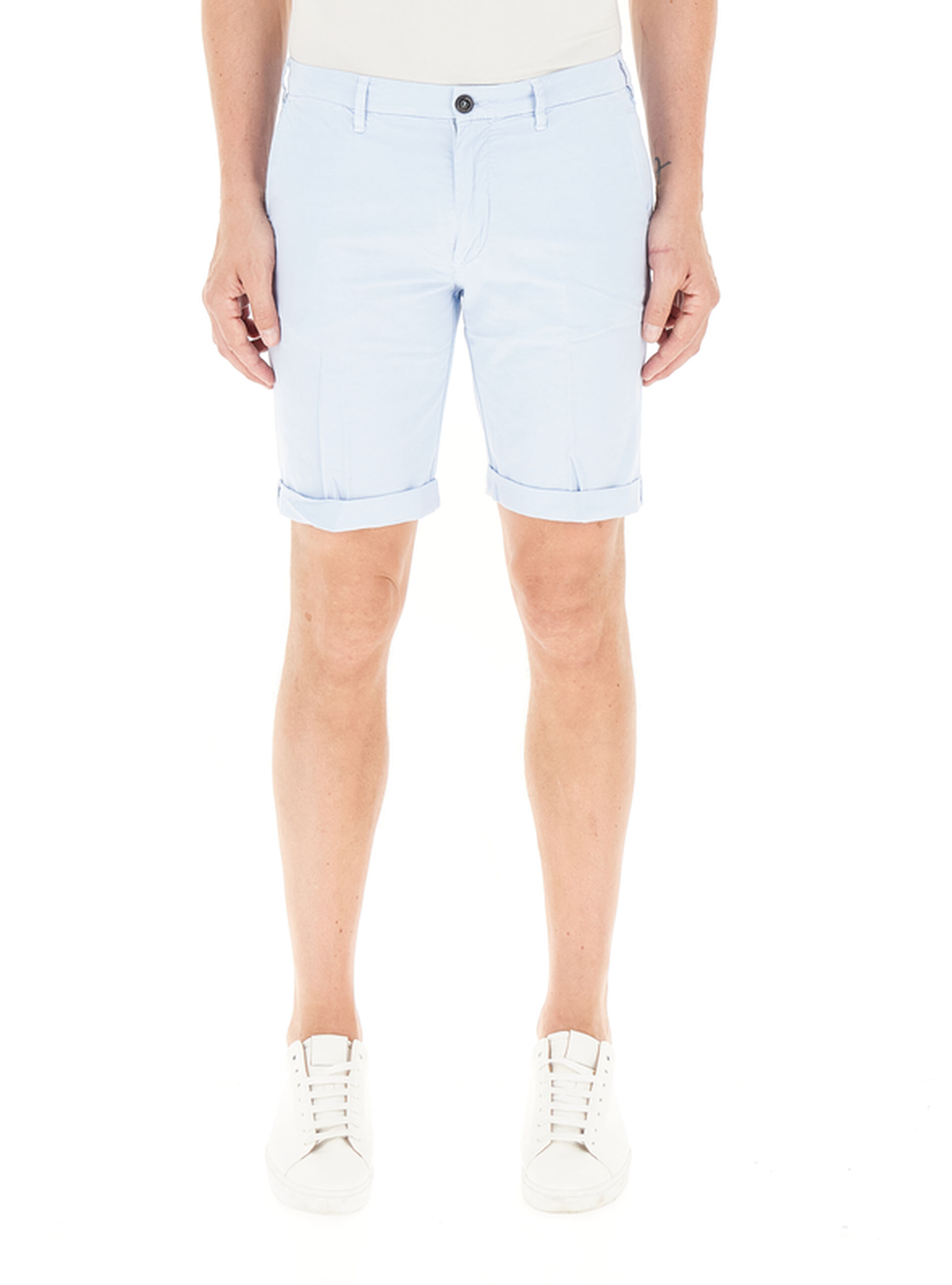 Bermuda chino AZZURRO CHIARO