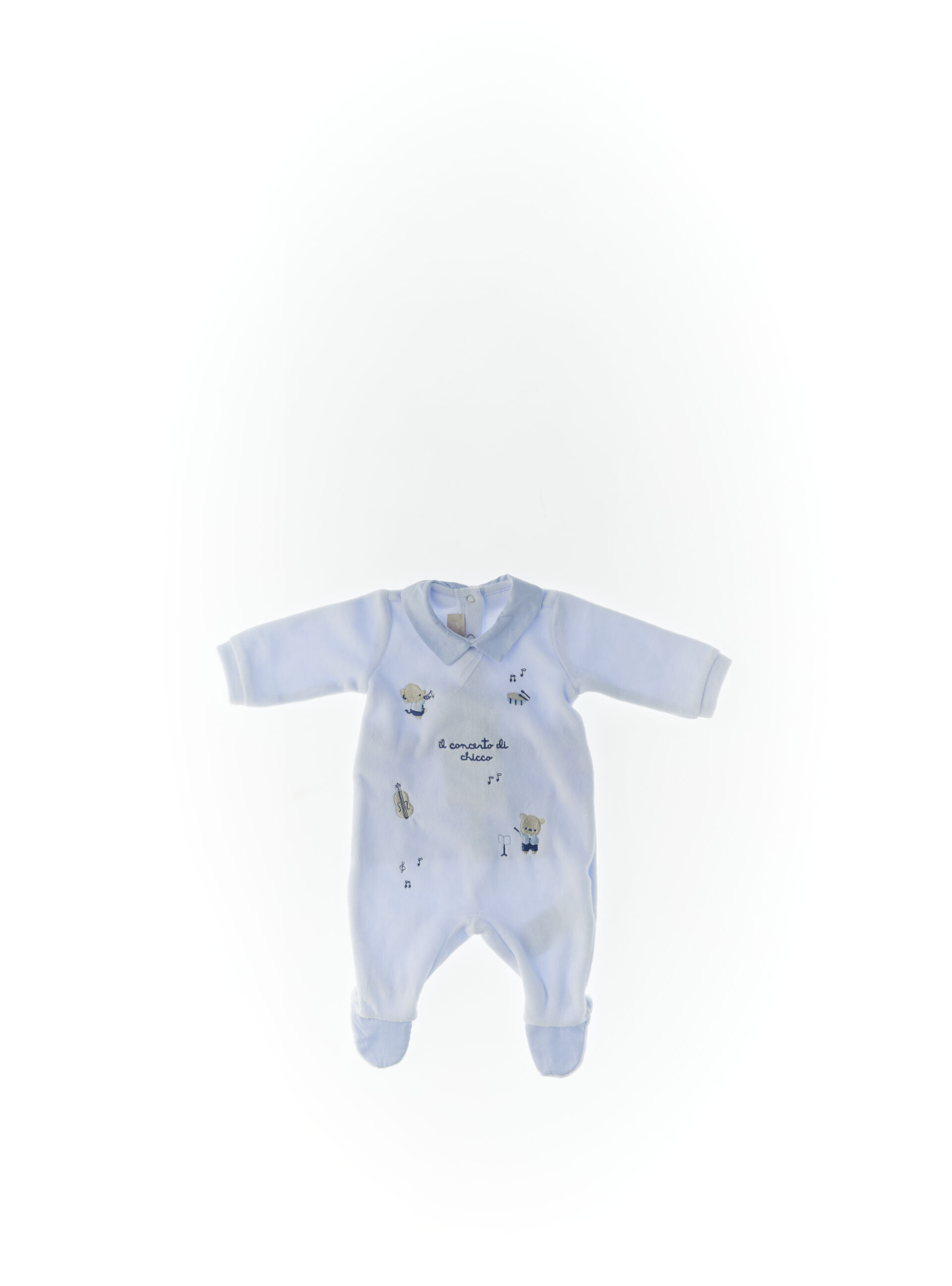 Tutina maniche lunghe AZZURRO CHIARO