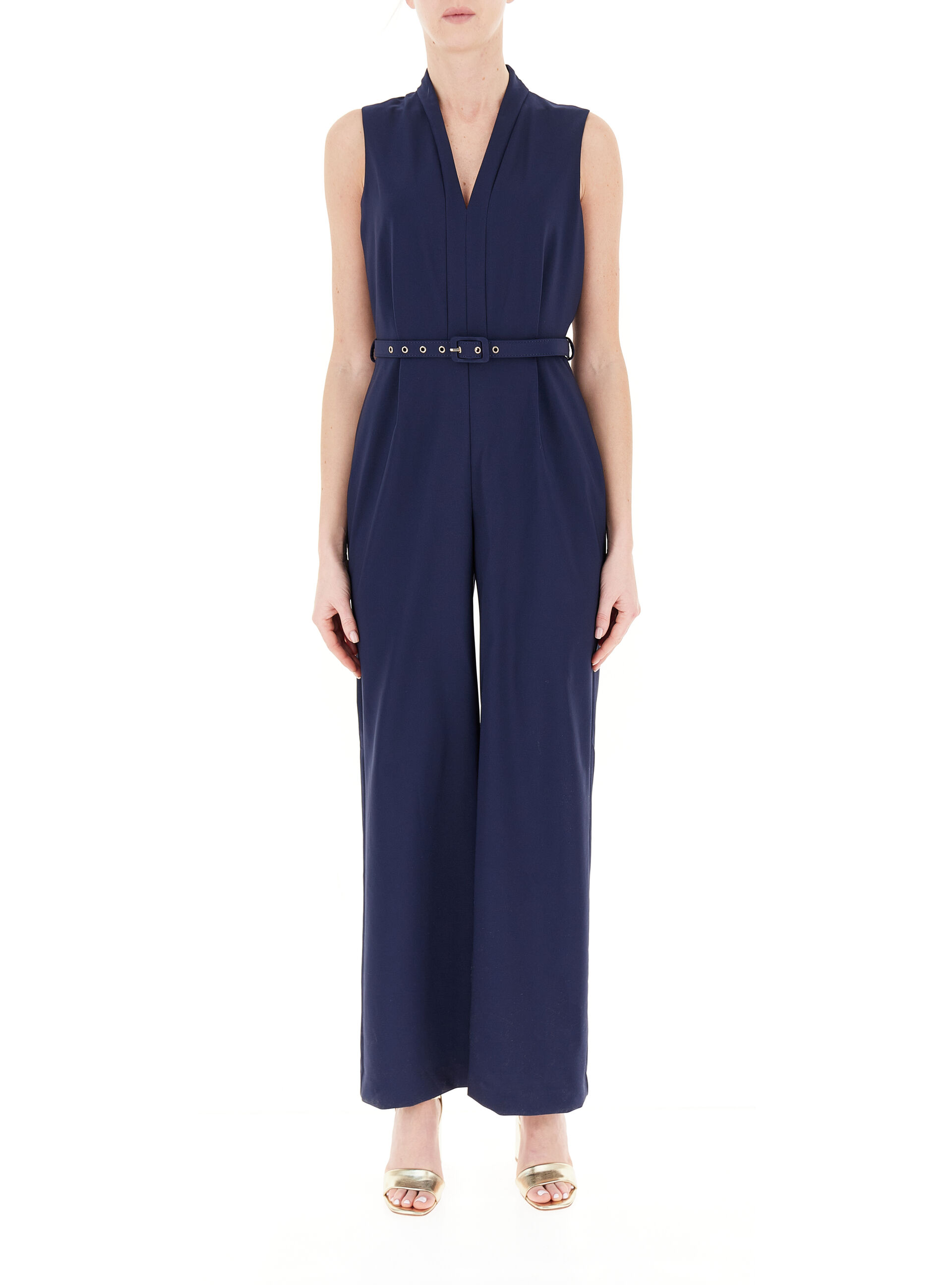 KOCCA Jumpsuit smanicata BLU NOTTE