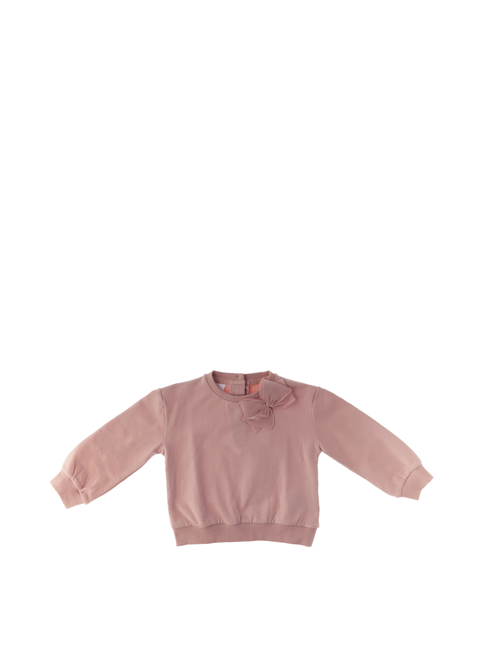 IDO Felpa con fiocco ROSA ANTICO
