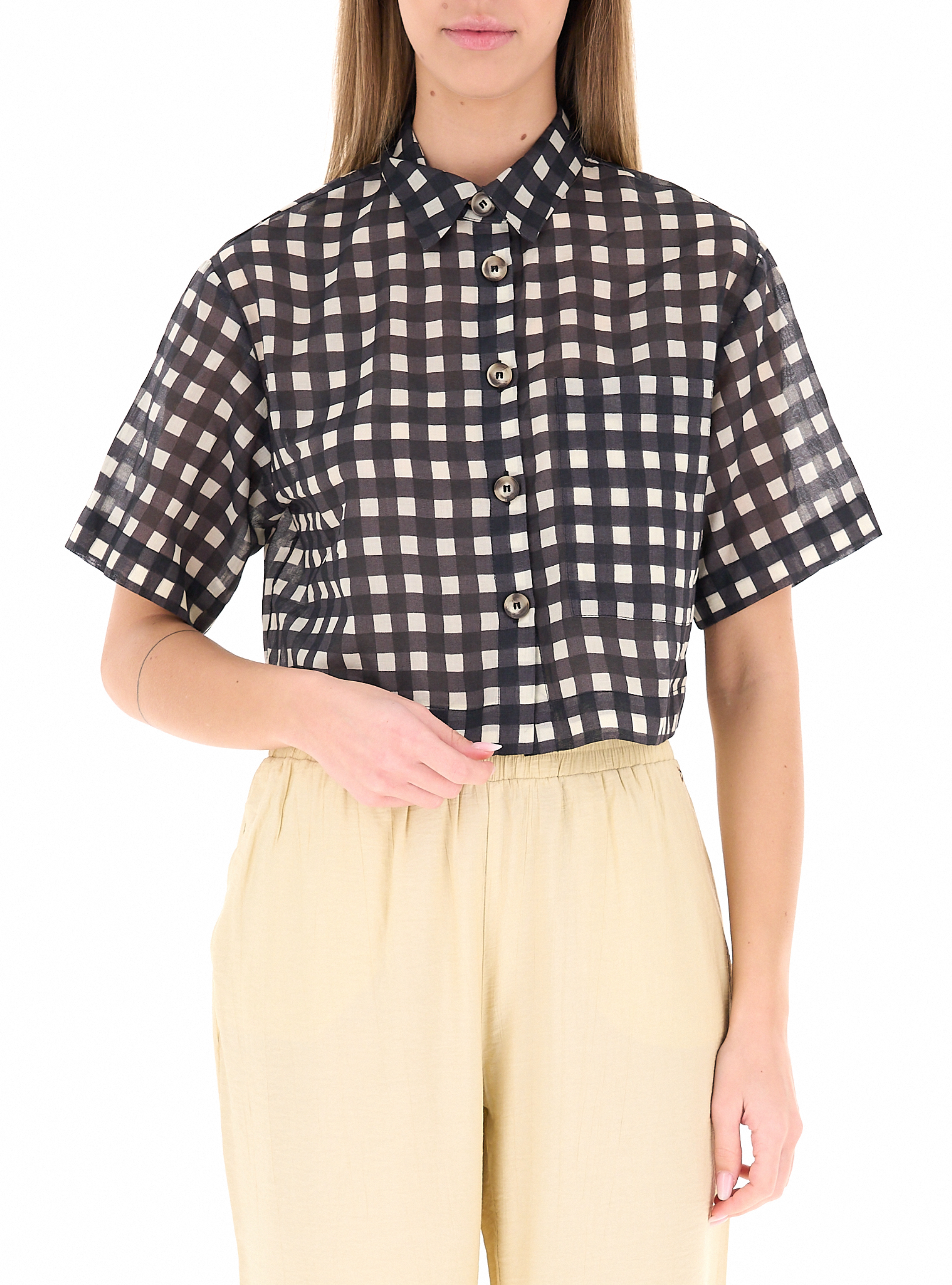 Camicia a quadri VULCANO