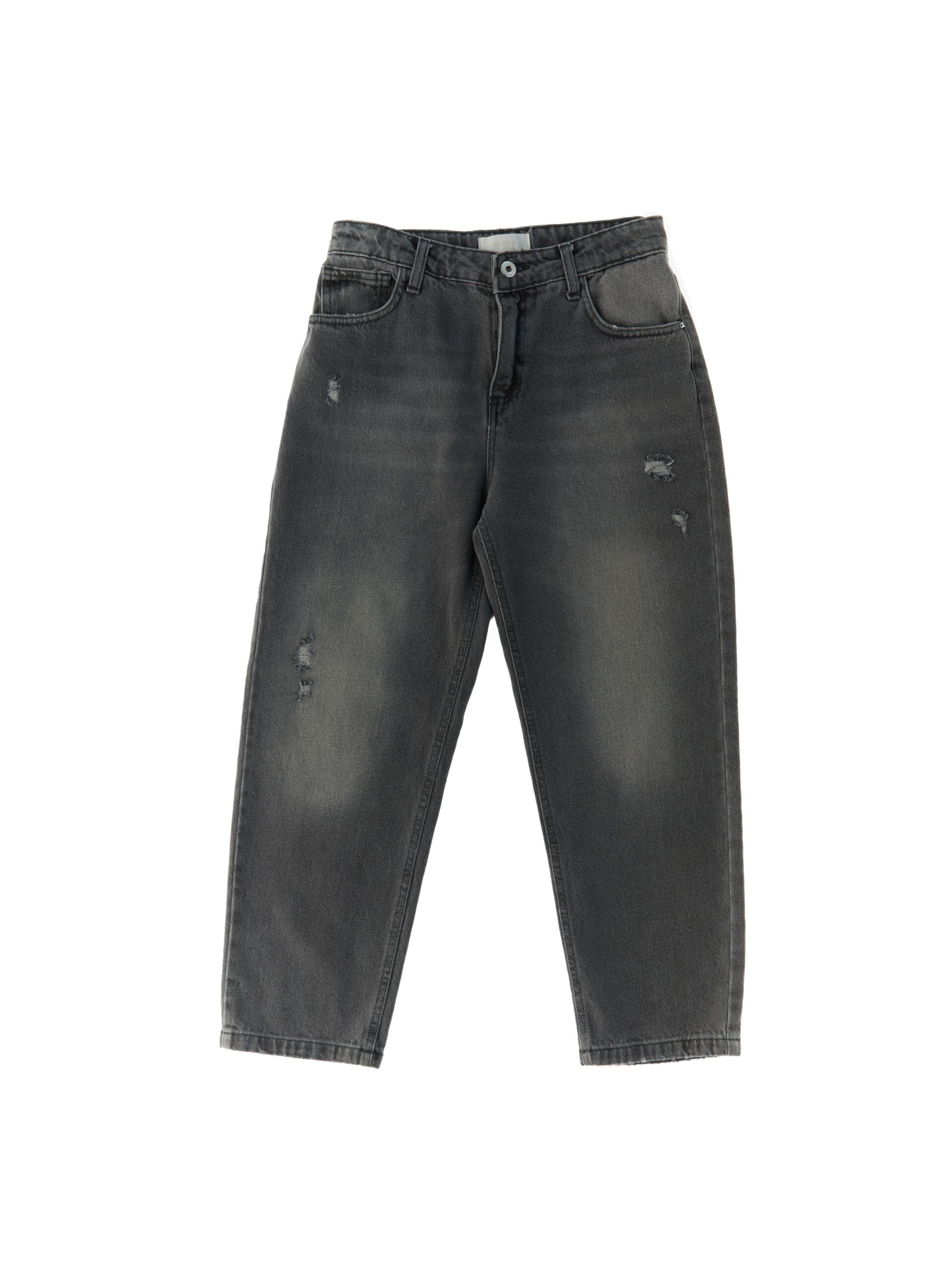 KOCCA Jeans boyfriend GRIGIO SCURO