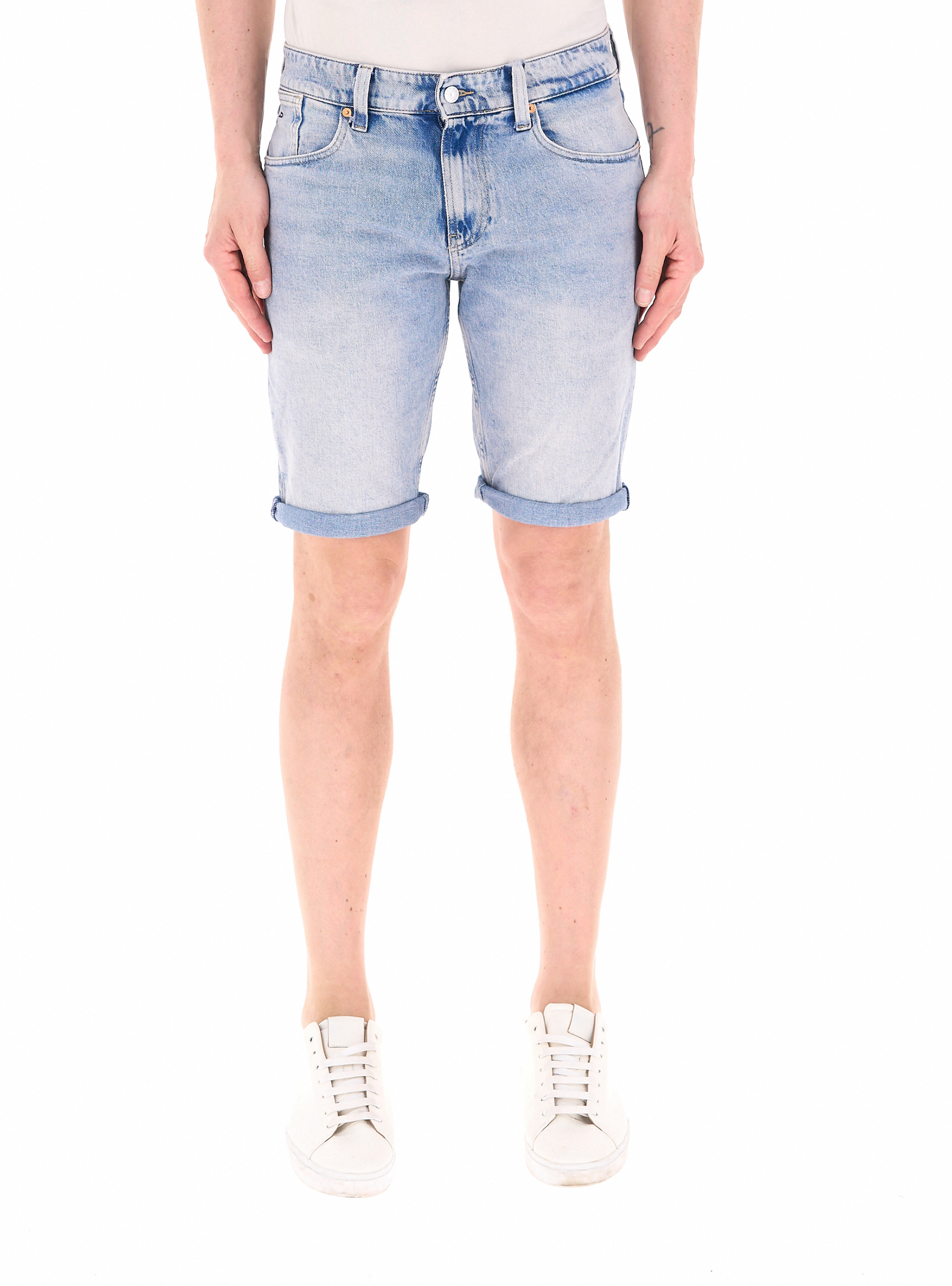 Bermuda in jeans AZZURRO CHIARO 32