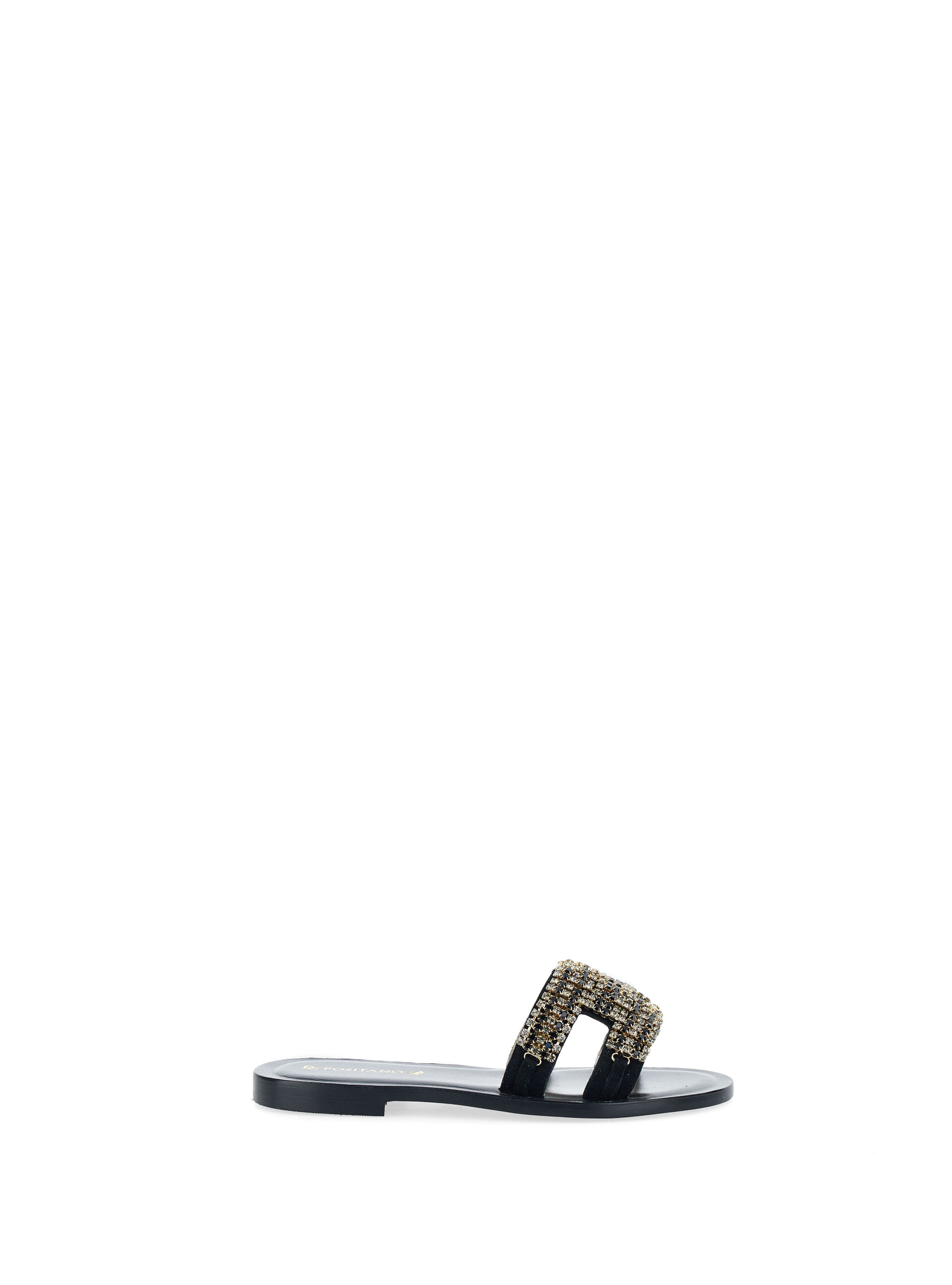 Ciabatte con strass NERO 37