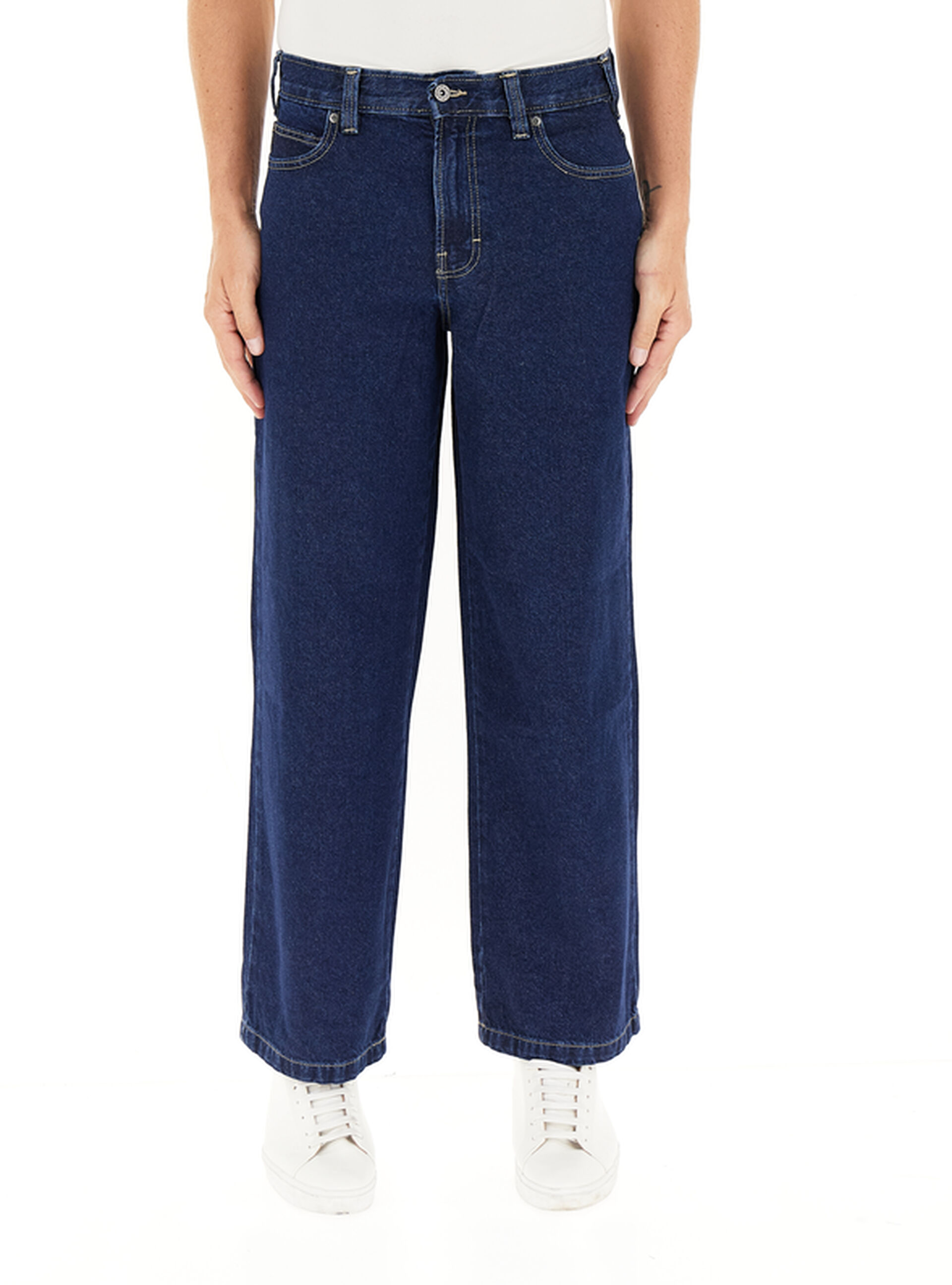 Dickies Jeans wide leg BLU