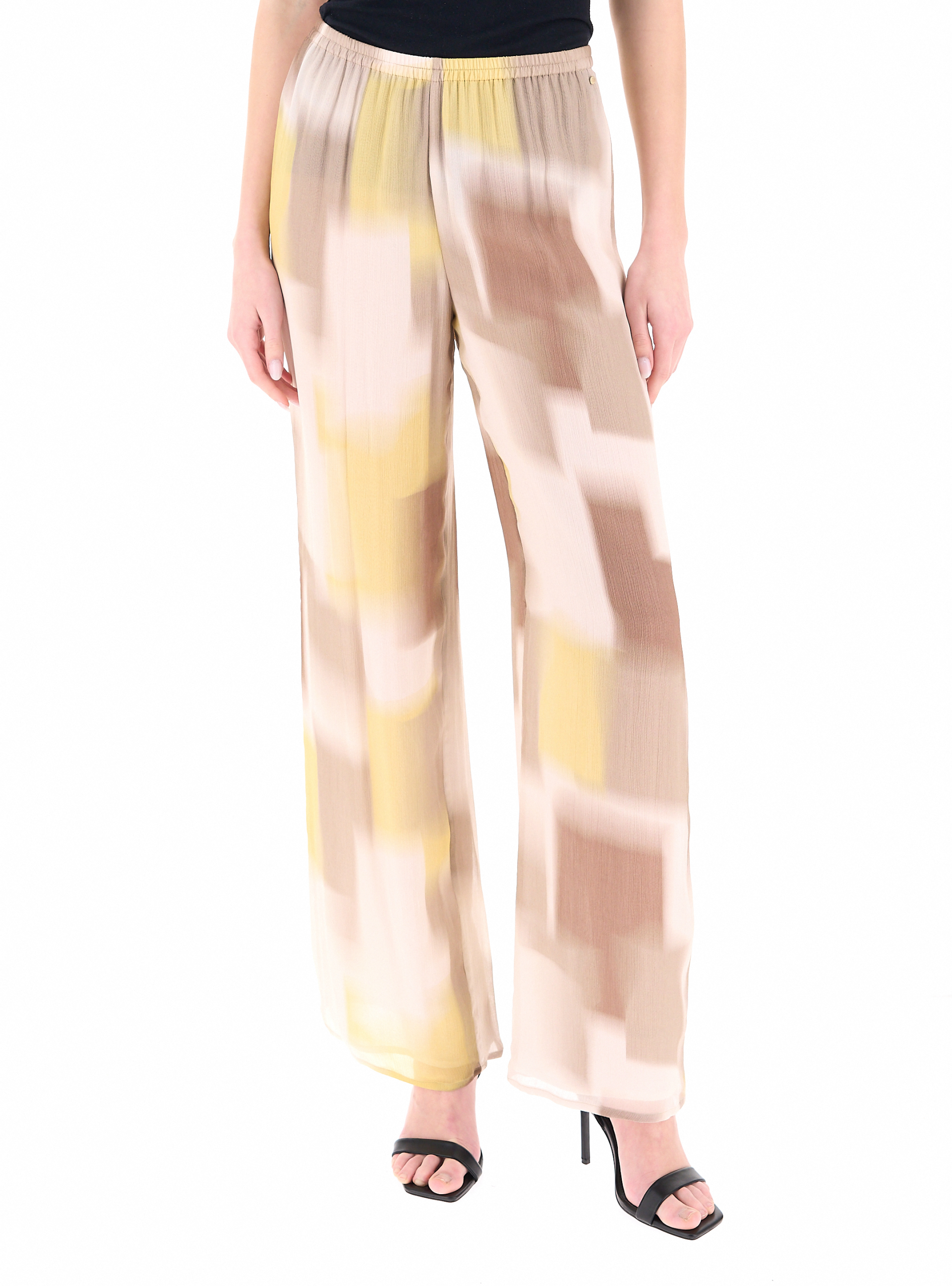 Pantalone in viscosa BEIGE 2