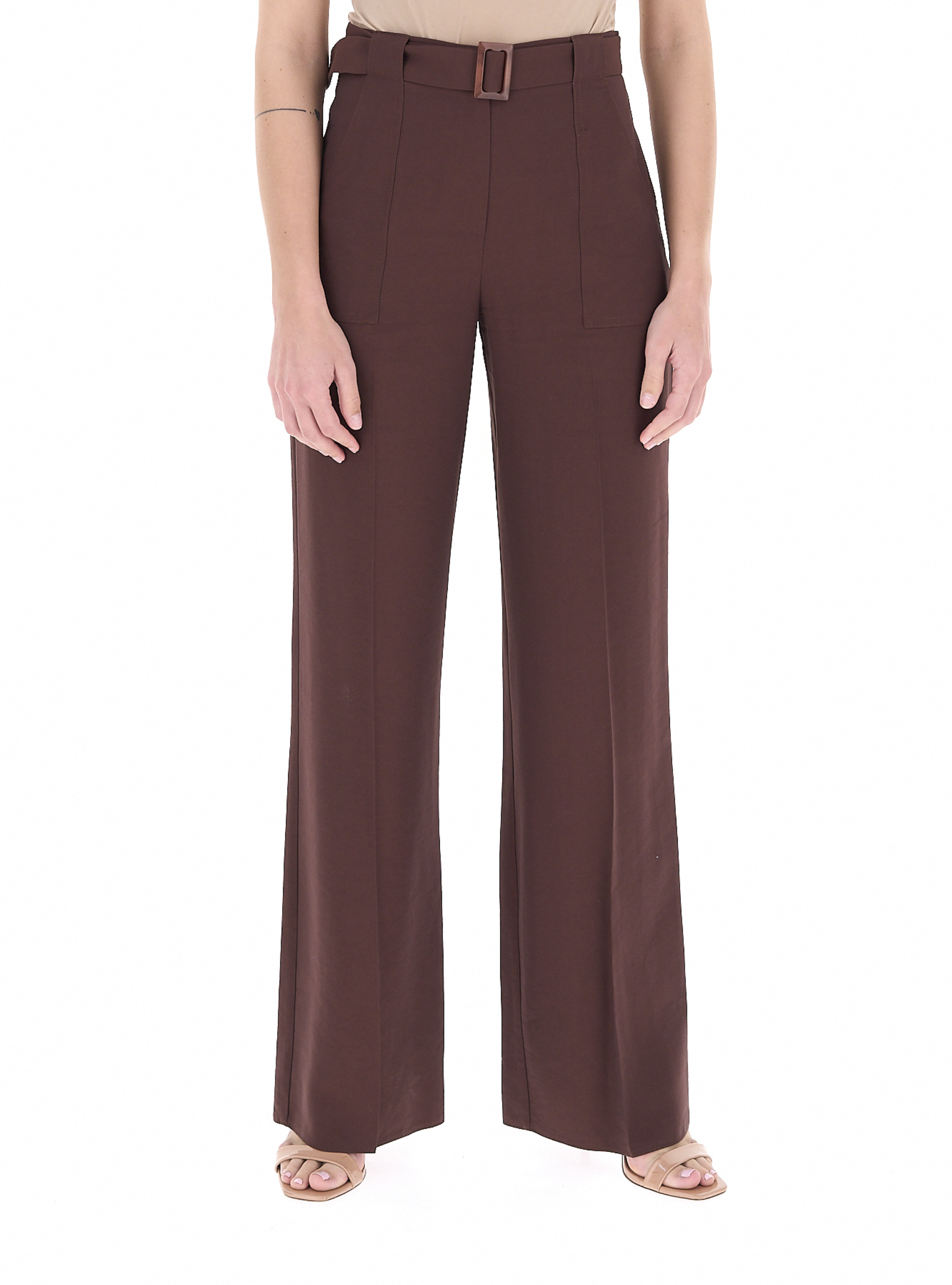 Pantalone a palazzo MARRONE