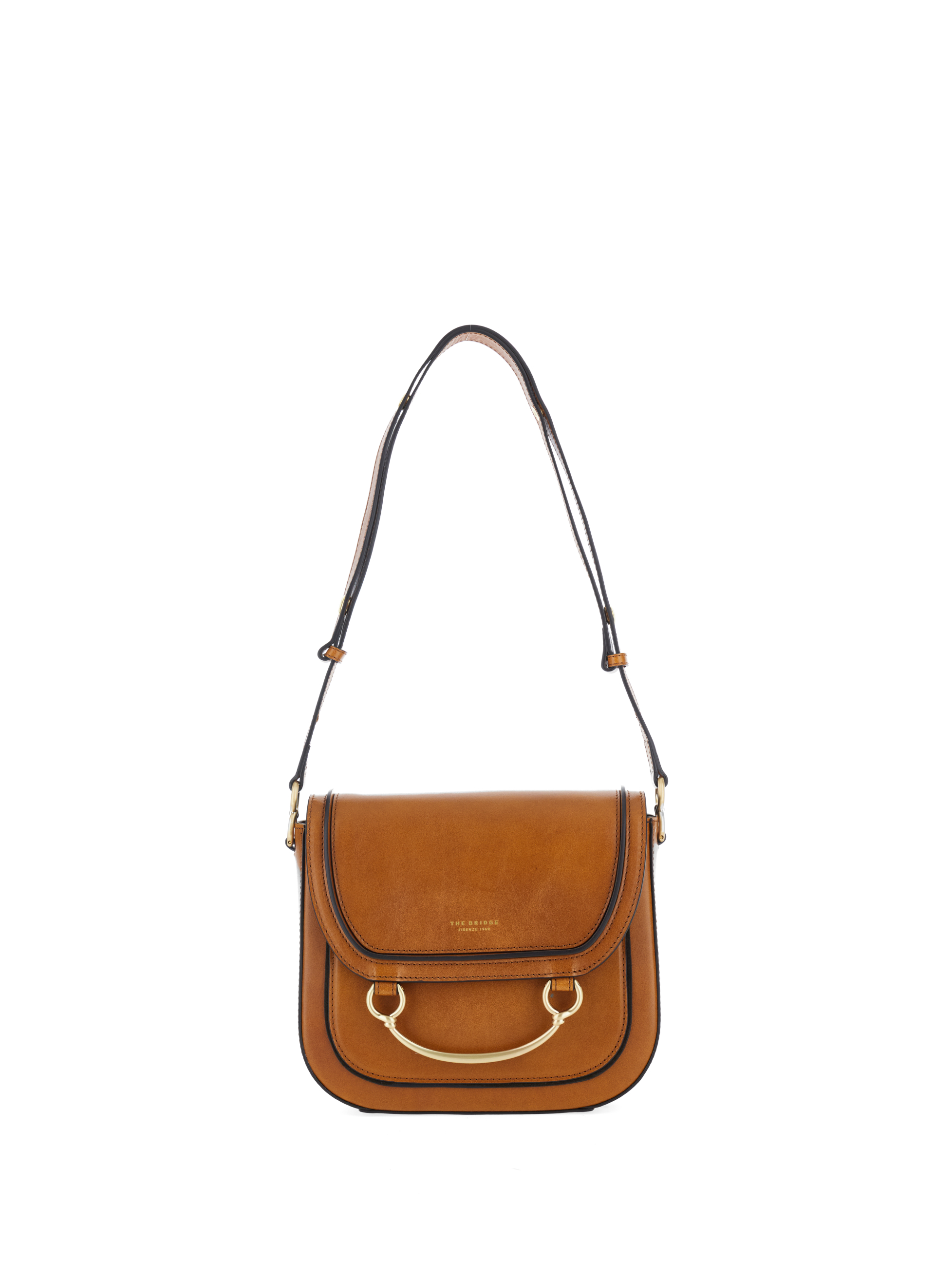 The Bridge Borsa in pelle COGNAC