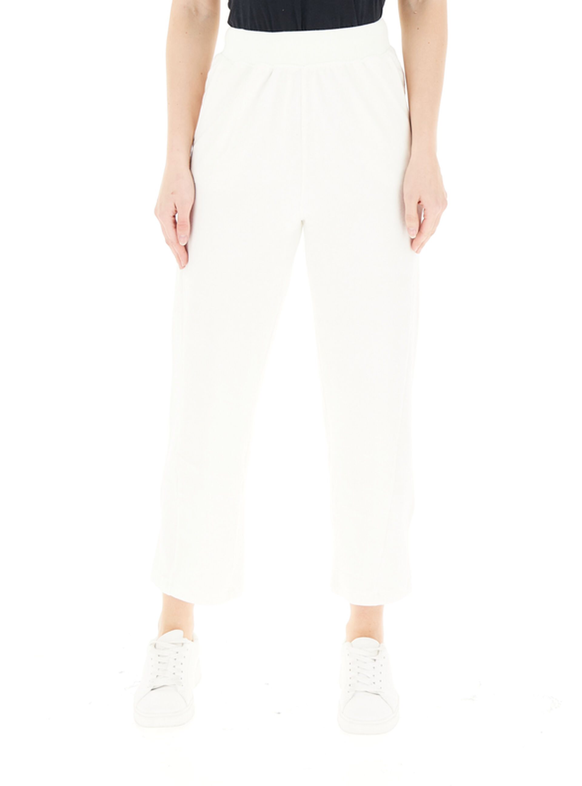 Pantalone in velluto PANNA