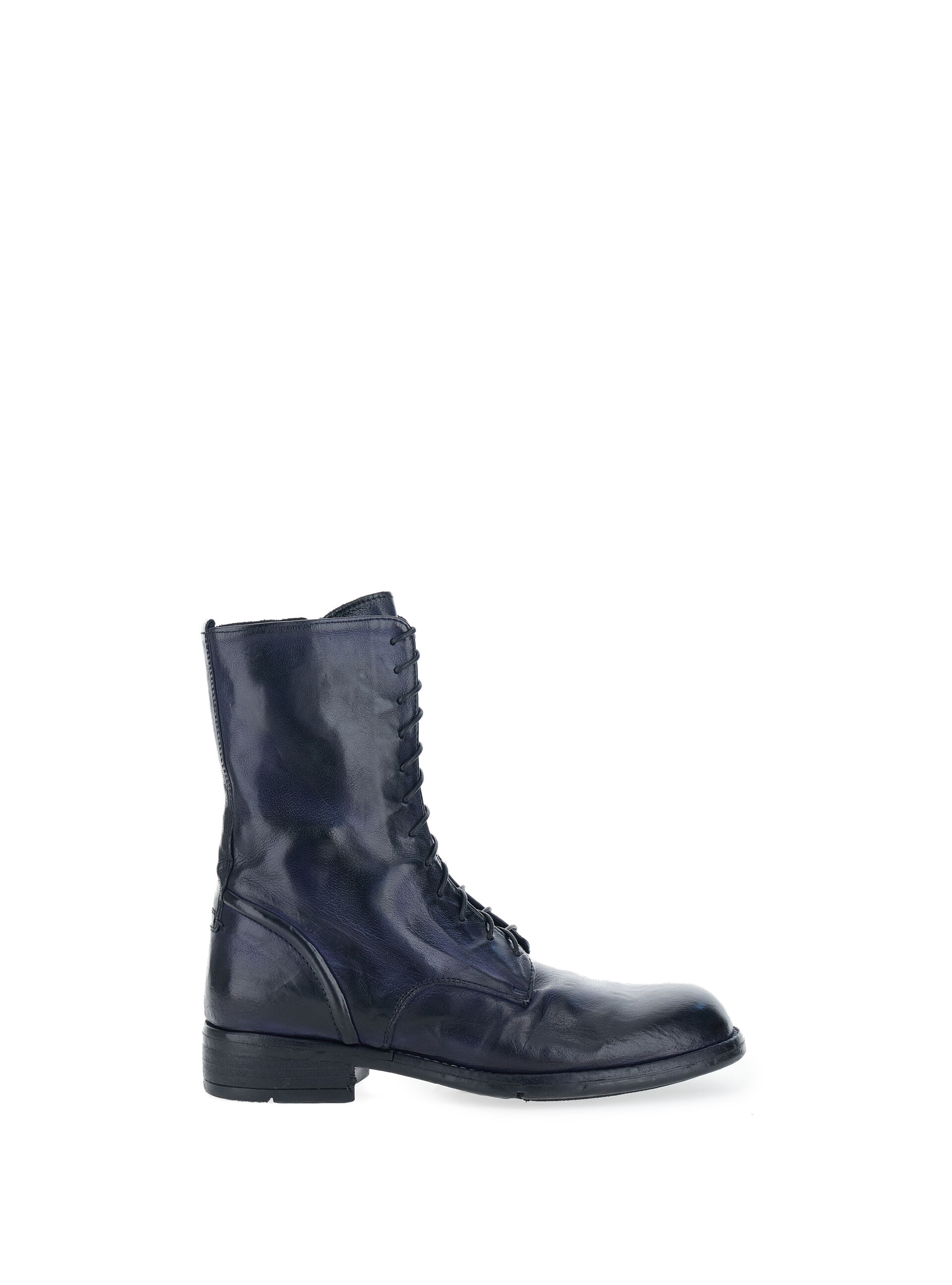 Stivaletti in pelle BLU SCURO