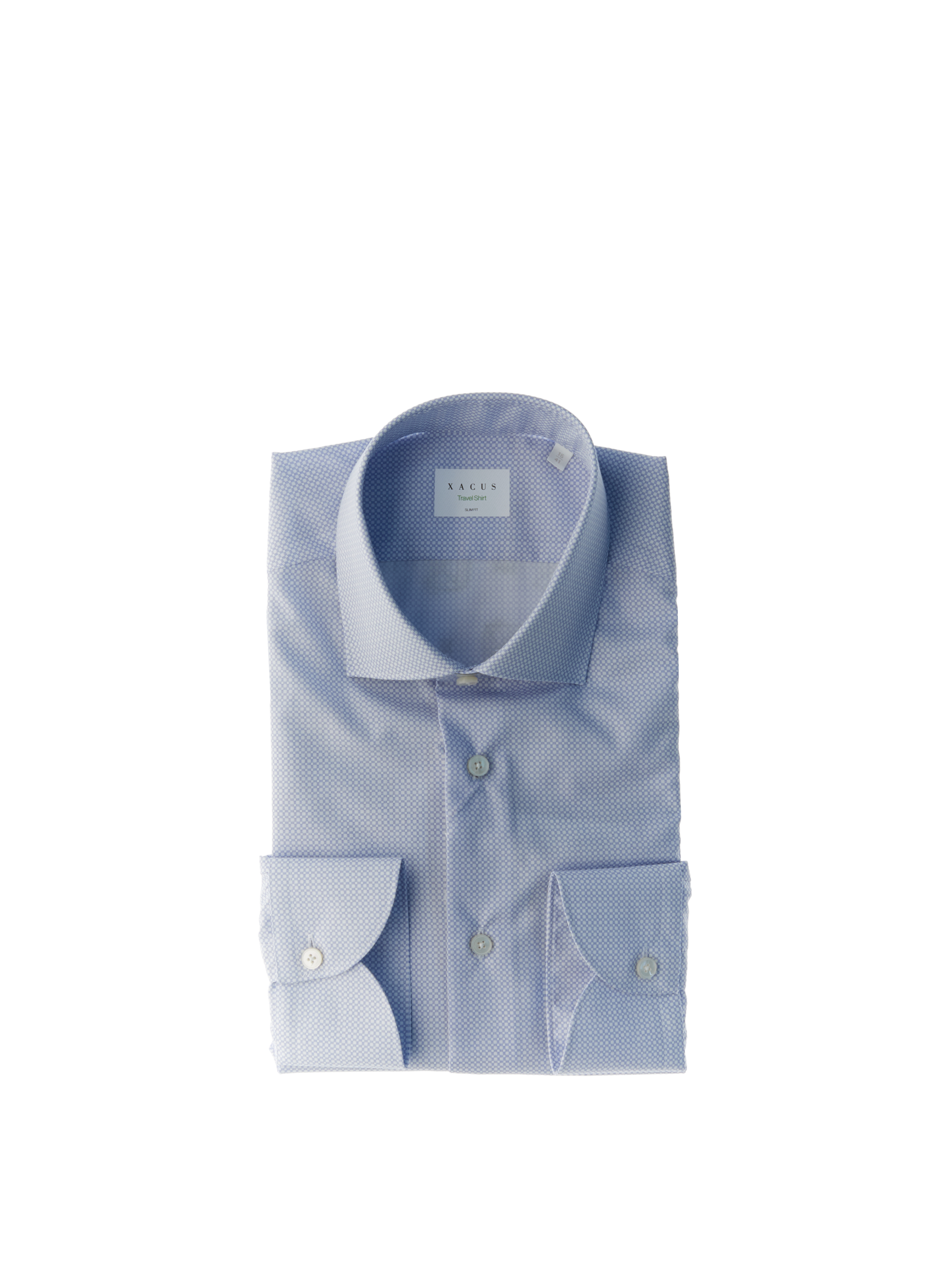 Camicia maniche lunghe AZZURRO