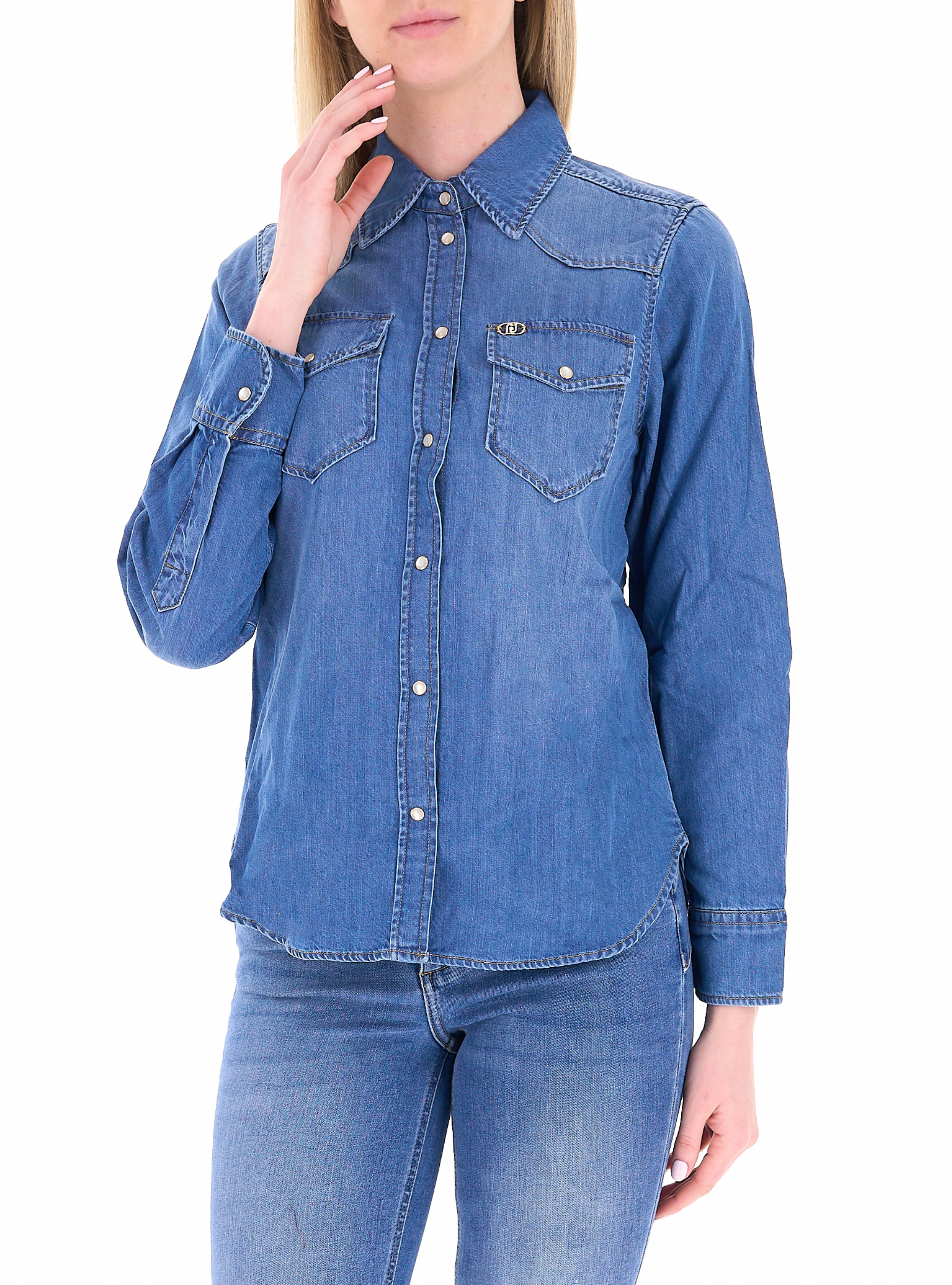 LIU JO Camicia in jeans BLU 38