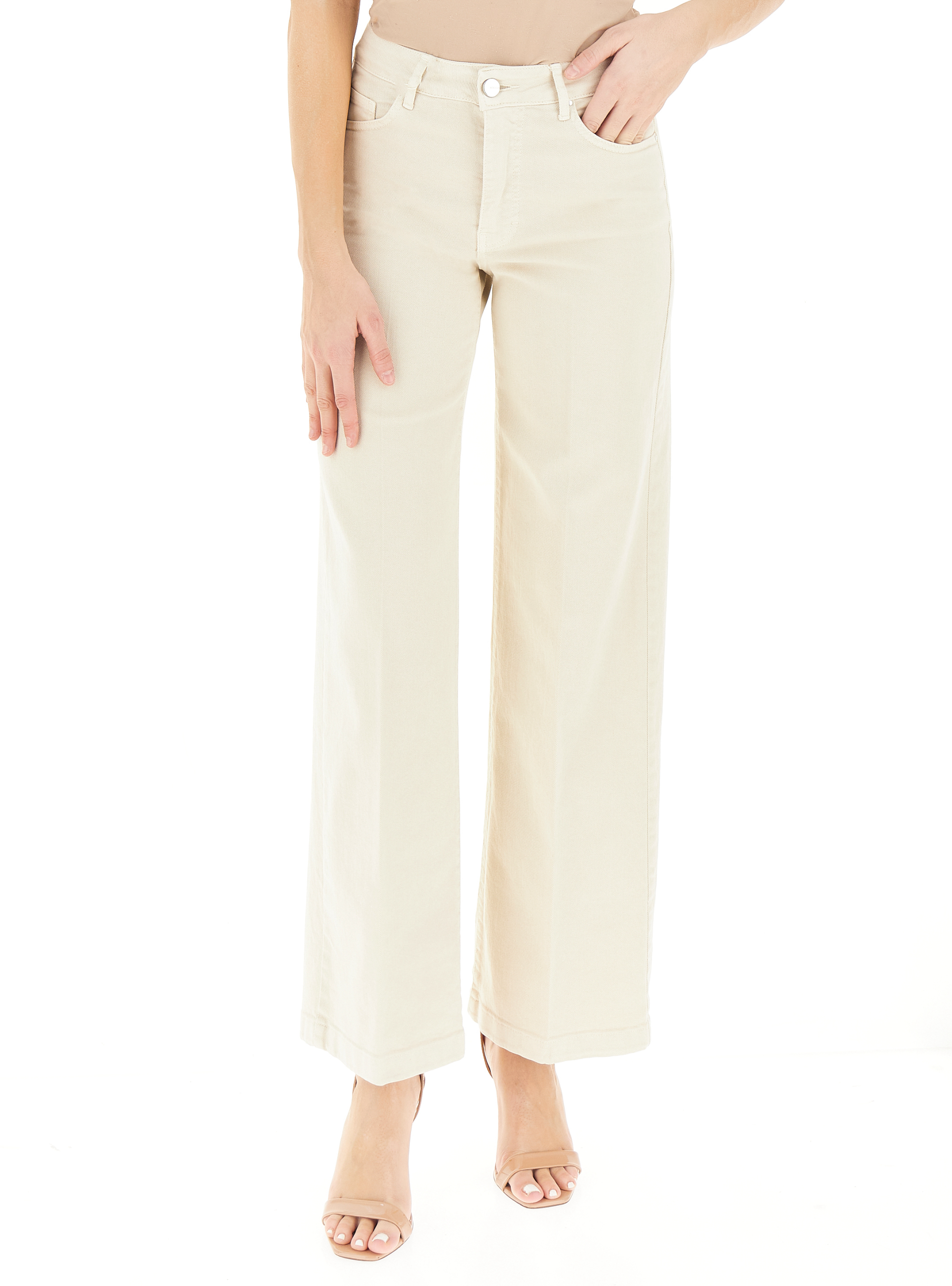 KOCCA Pantalone wide leg SABBIA