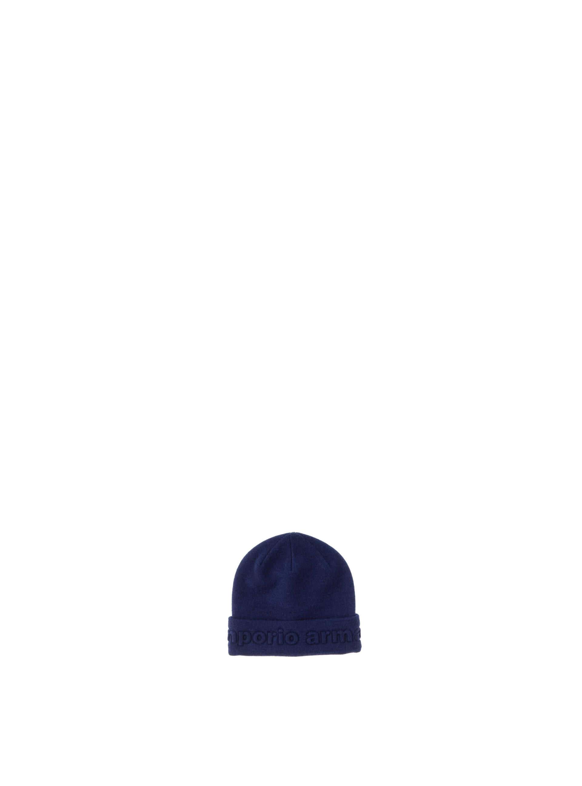 Berretto misto lana BABY BLU NOTTE M