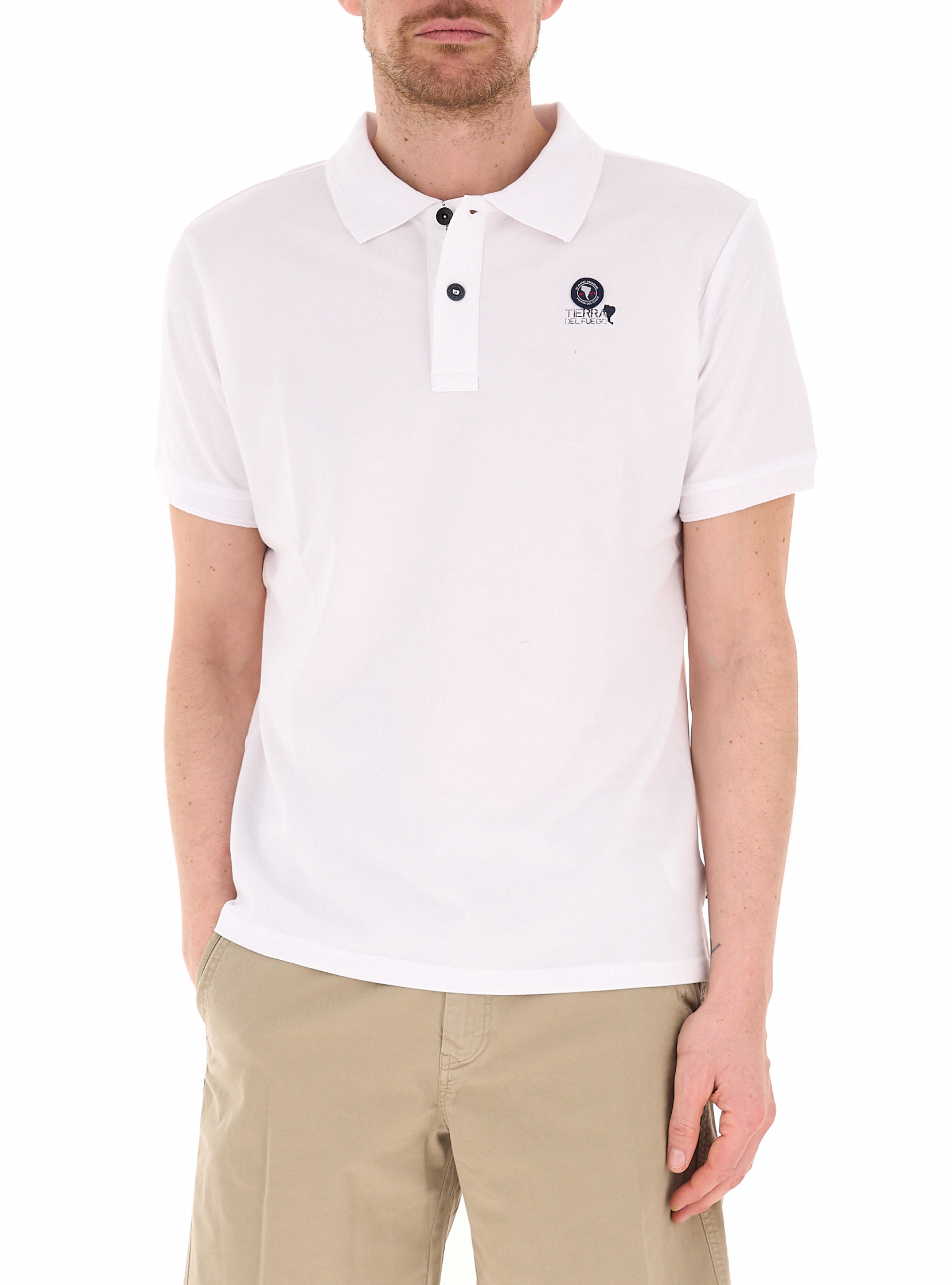 CAPE HORN Polo in cotone BIANCO