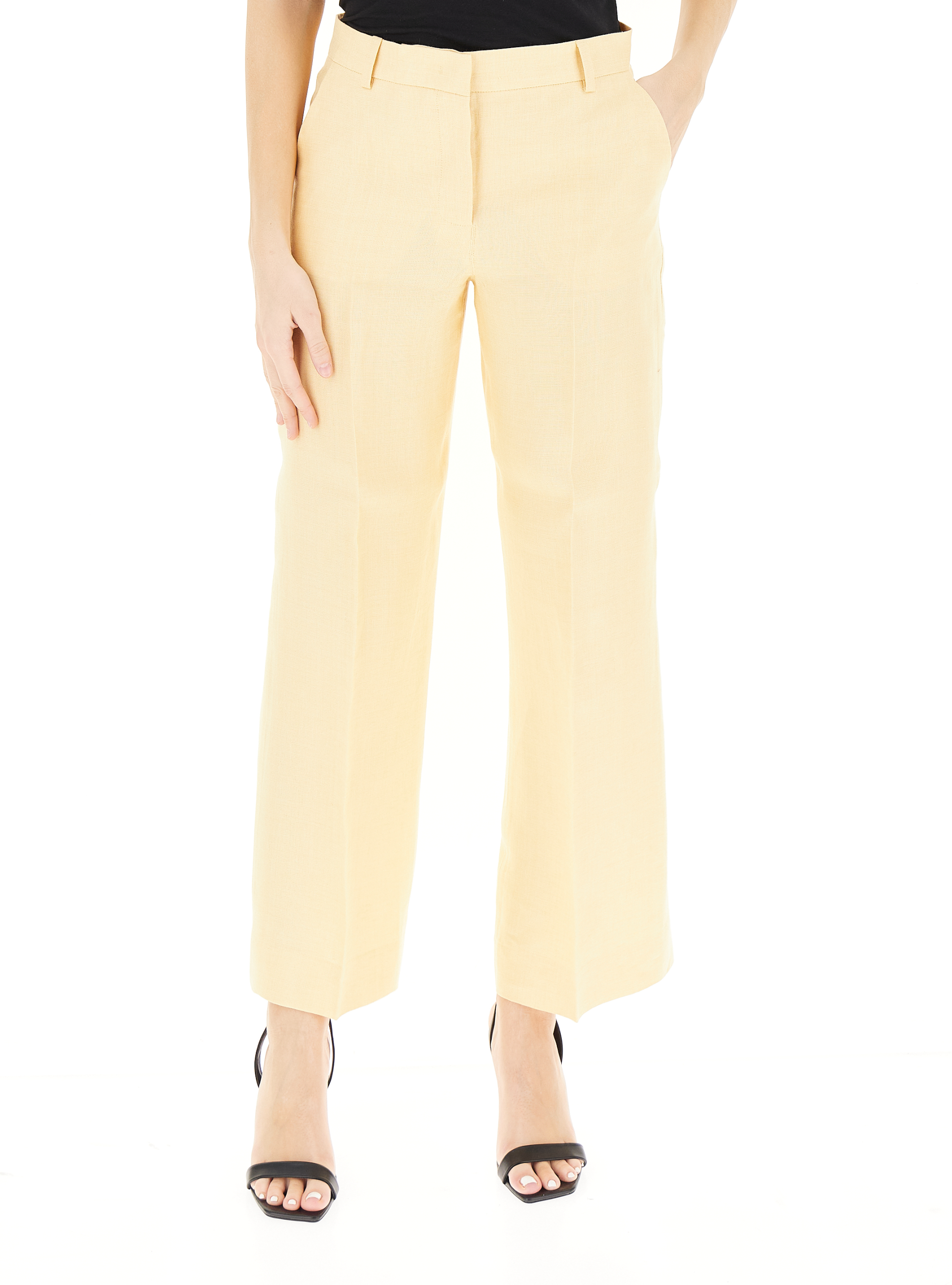 Pantalone wide leg CREMA