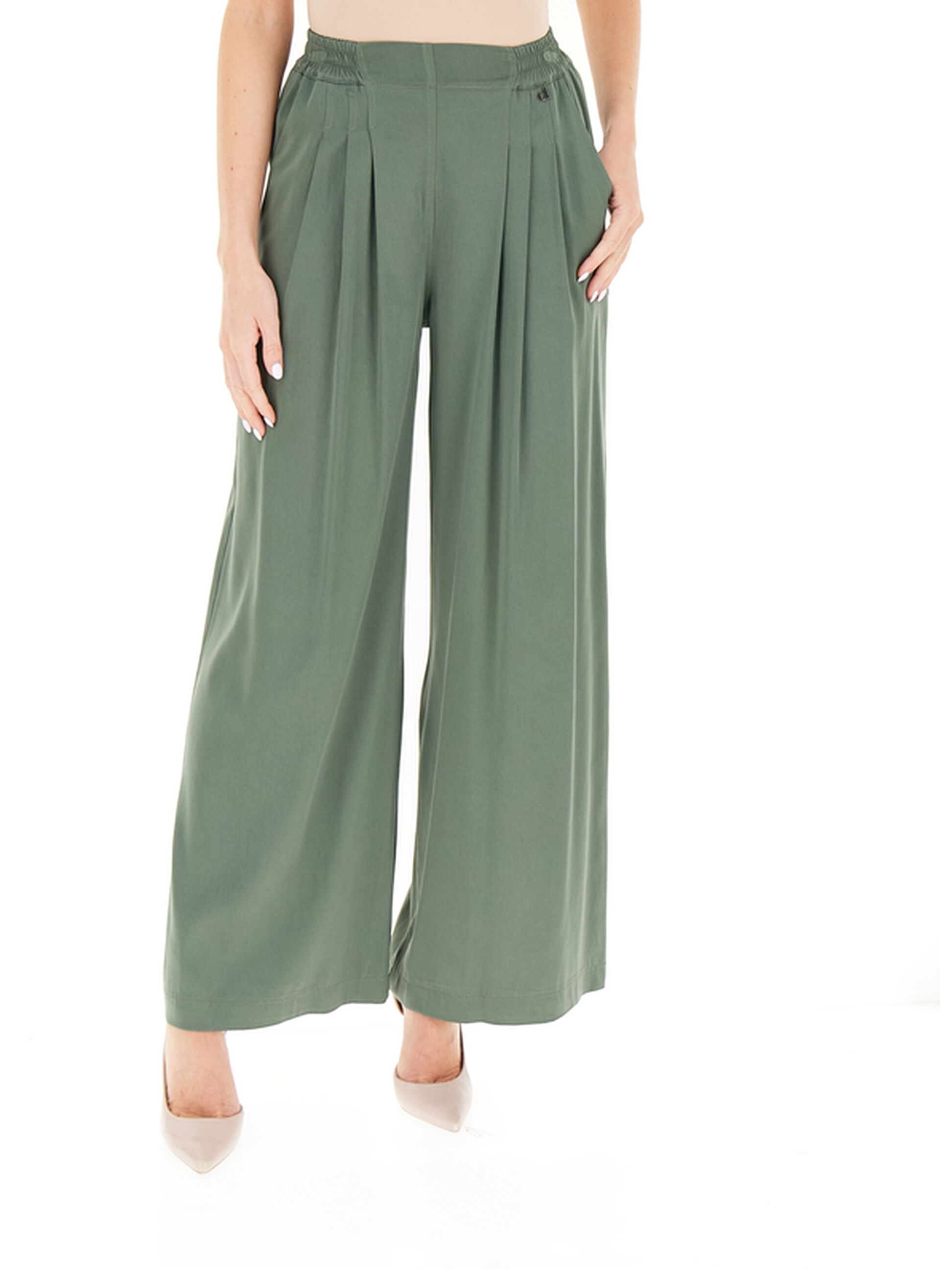 Pantalone con pinces SALVIA M