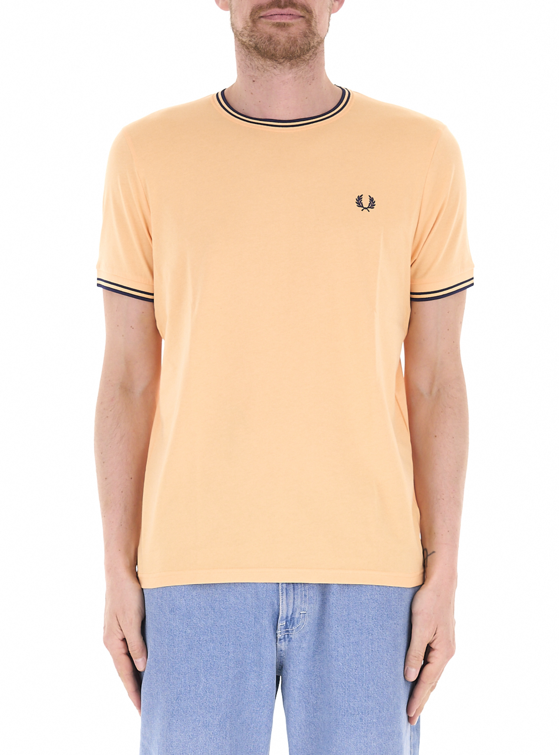 T-shirt girocollo ARANCIO CHIARO