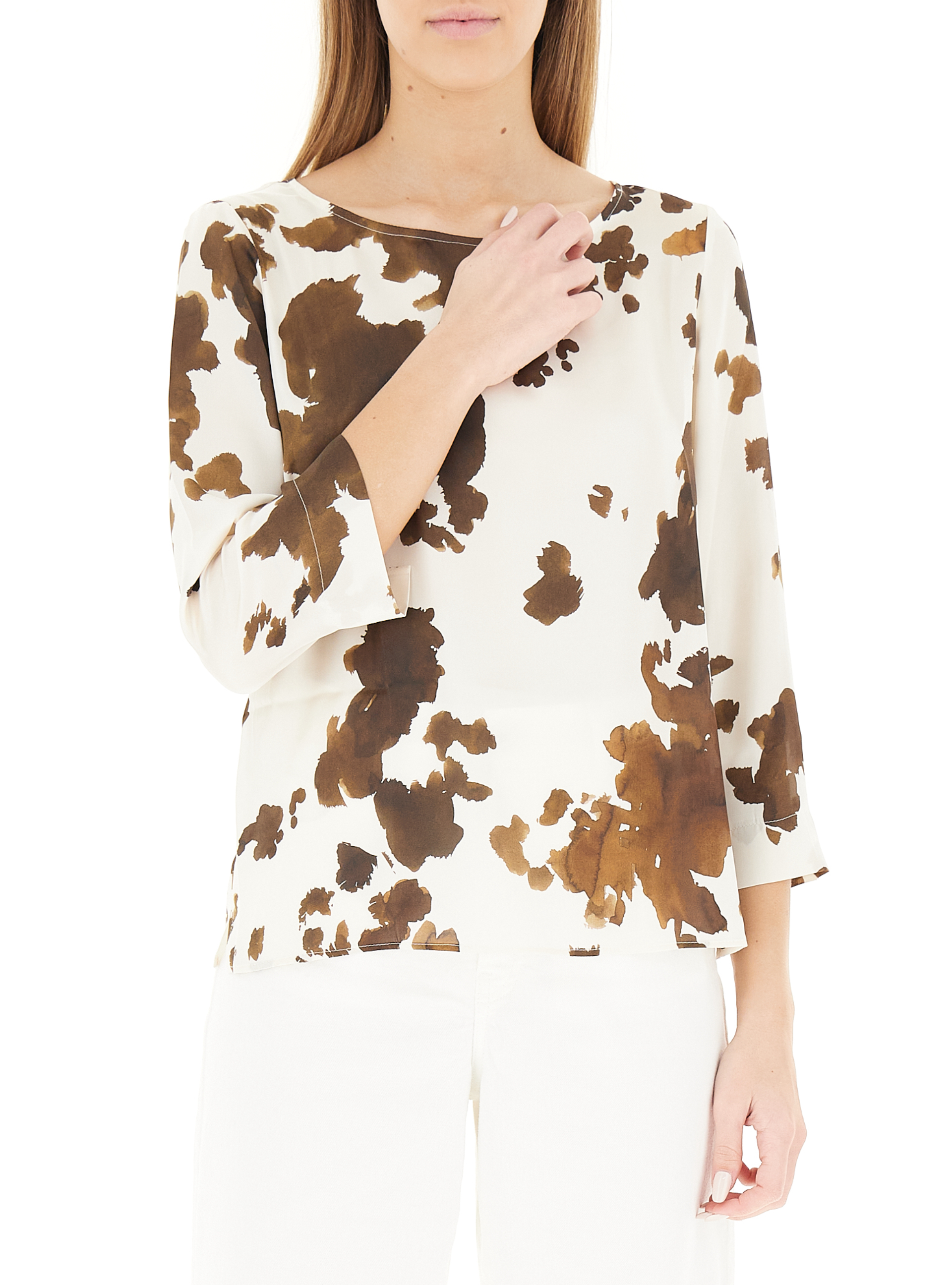 PENNYBLACK Blusa maniche 3/4 BURRO
