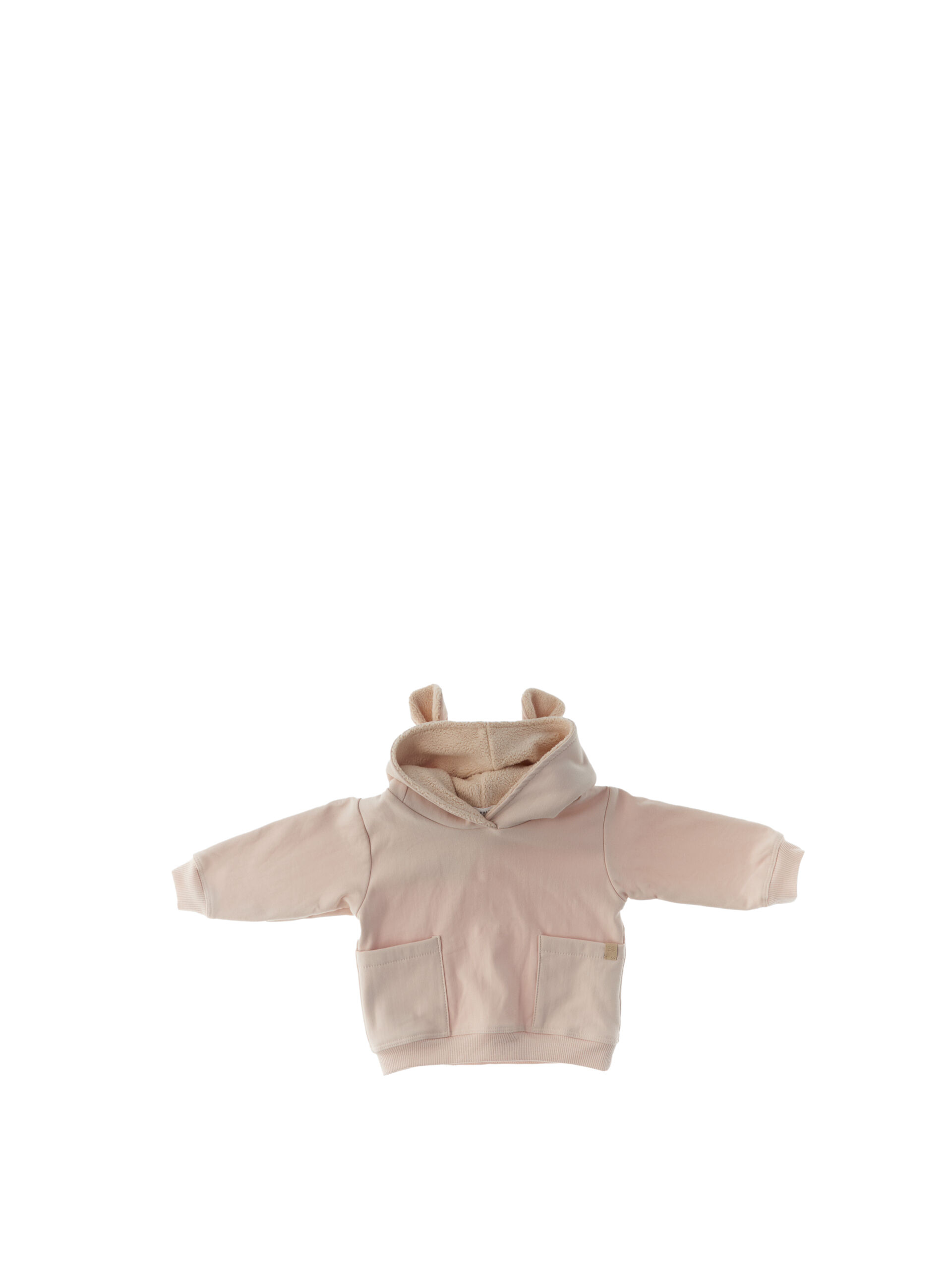 Felpa con cappuccio ROSA CHIARO