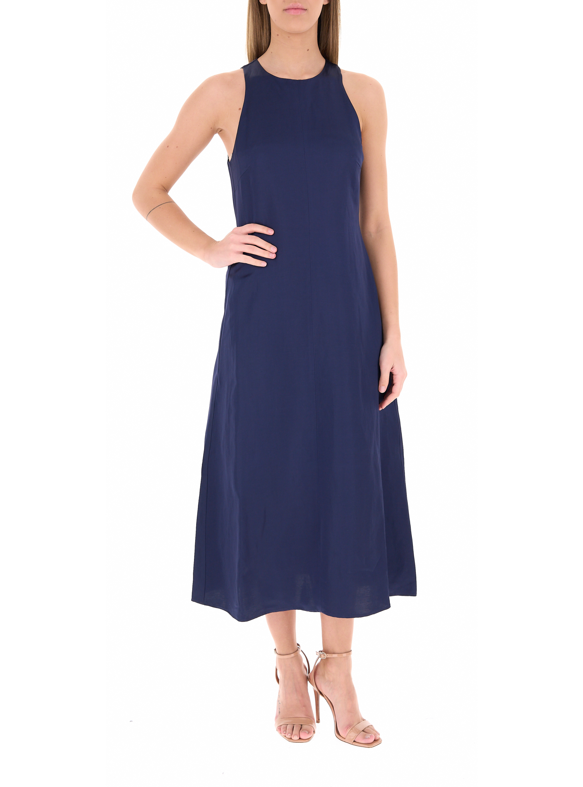 Abito in viscosa BLU NAVY
