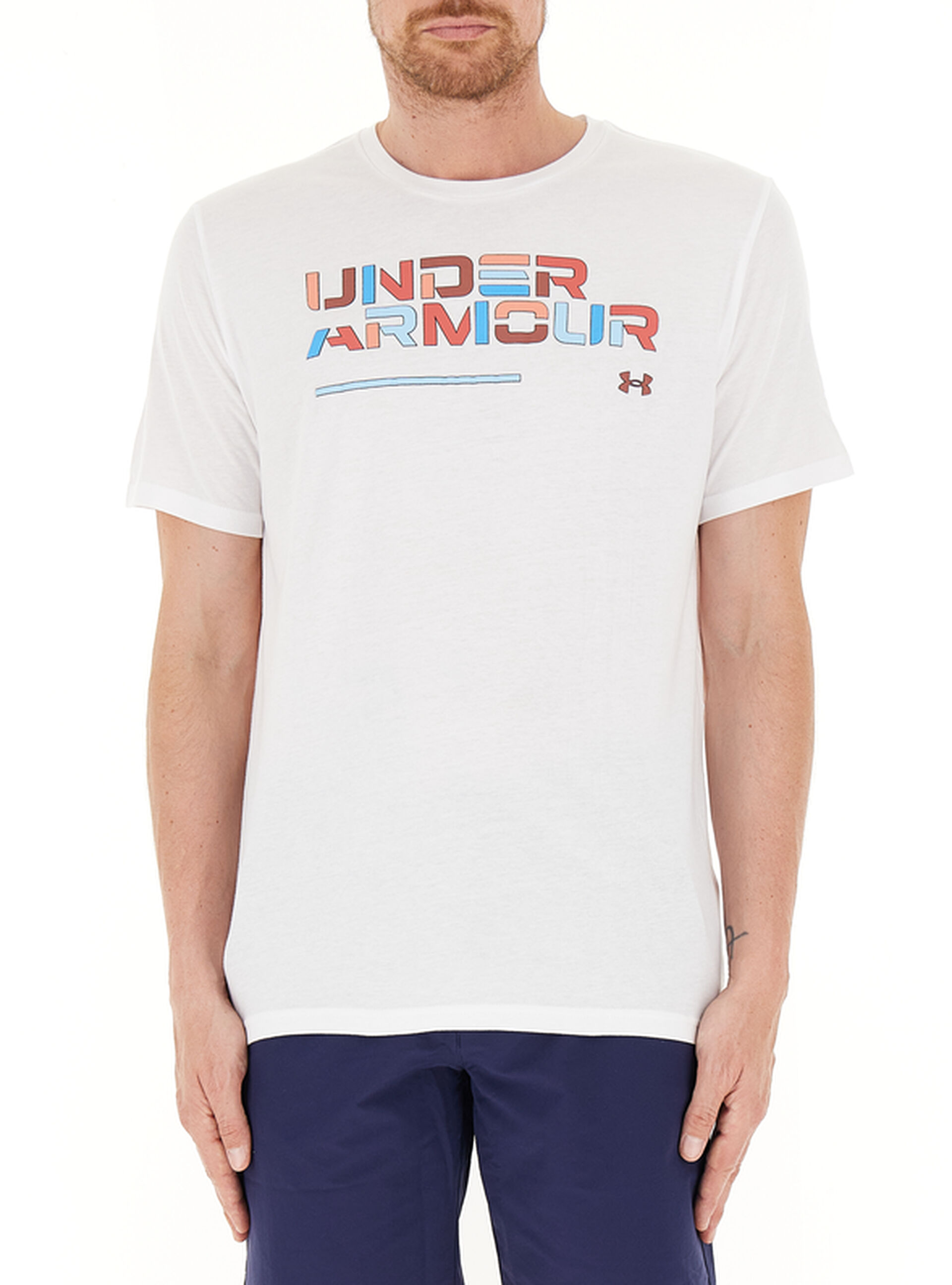 T-shirt con logo BIANCO XL