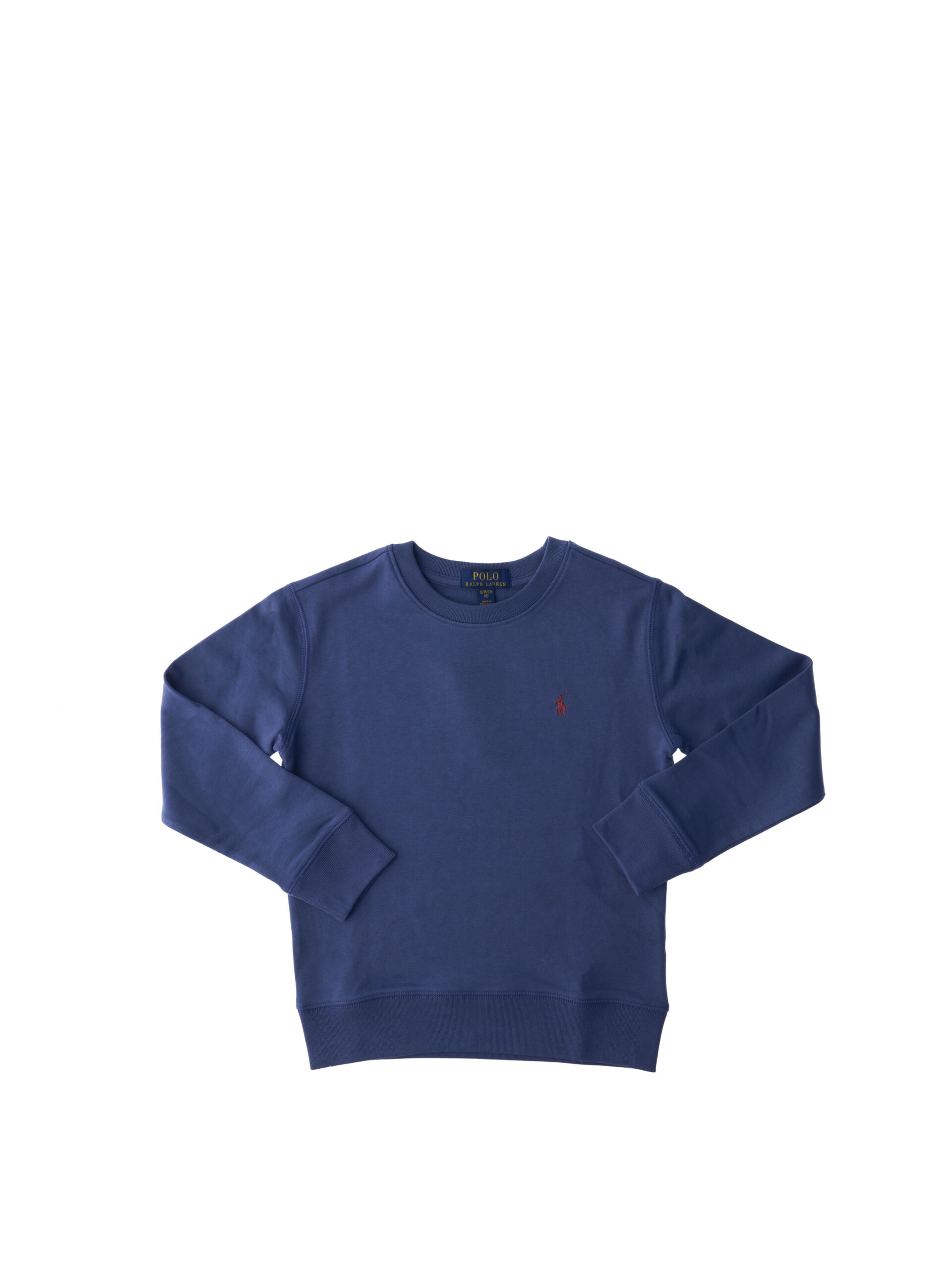 Felpa girocollo POLO BOYS BLU XL