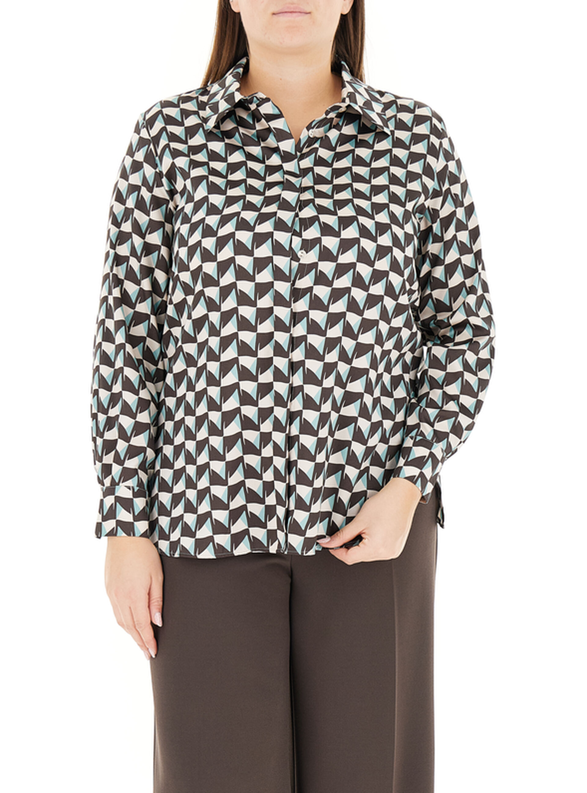 Camicia maniche lunghe NERO