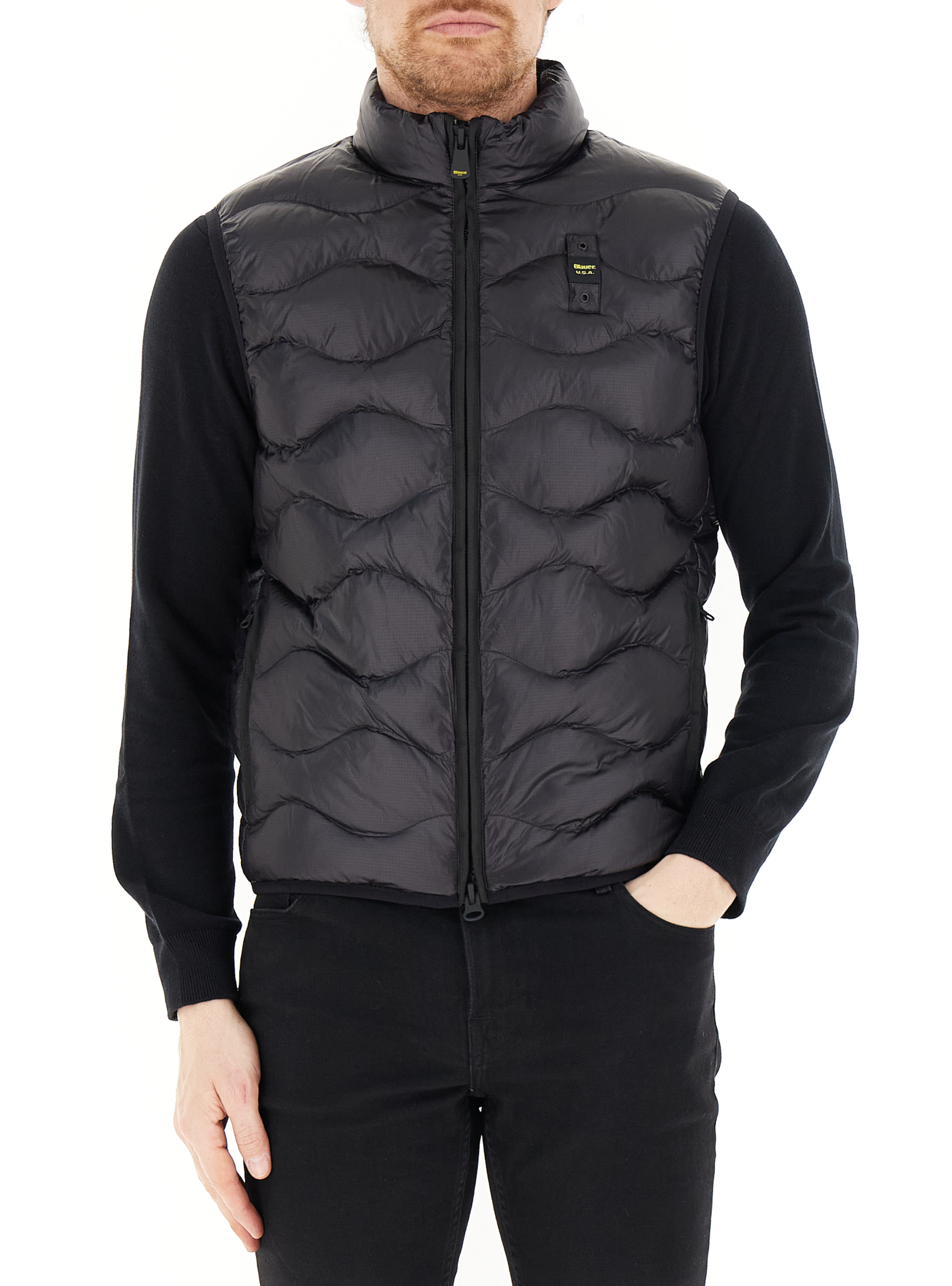 Blauer Piumino smanicato NERO